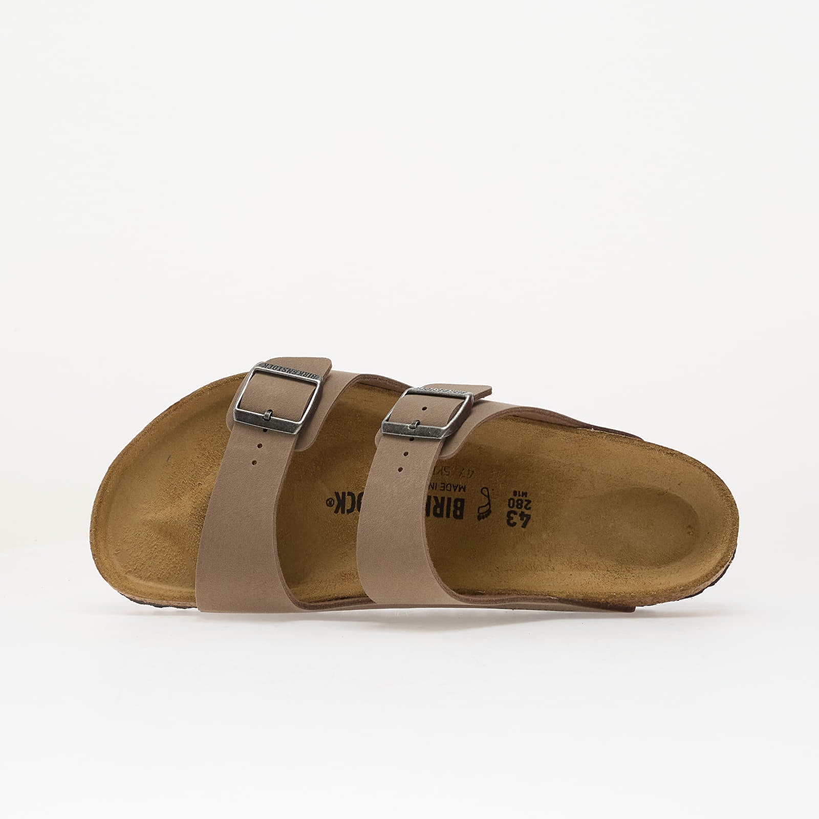 Sneakers og sko til mænd Birkenstock Arizona Birkibuc Unisex Gray Taupe