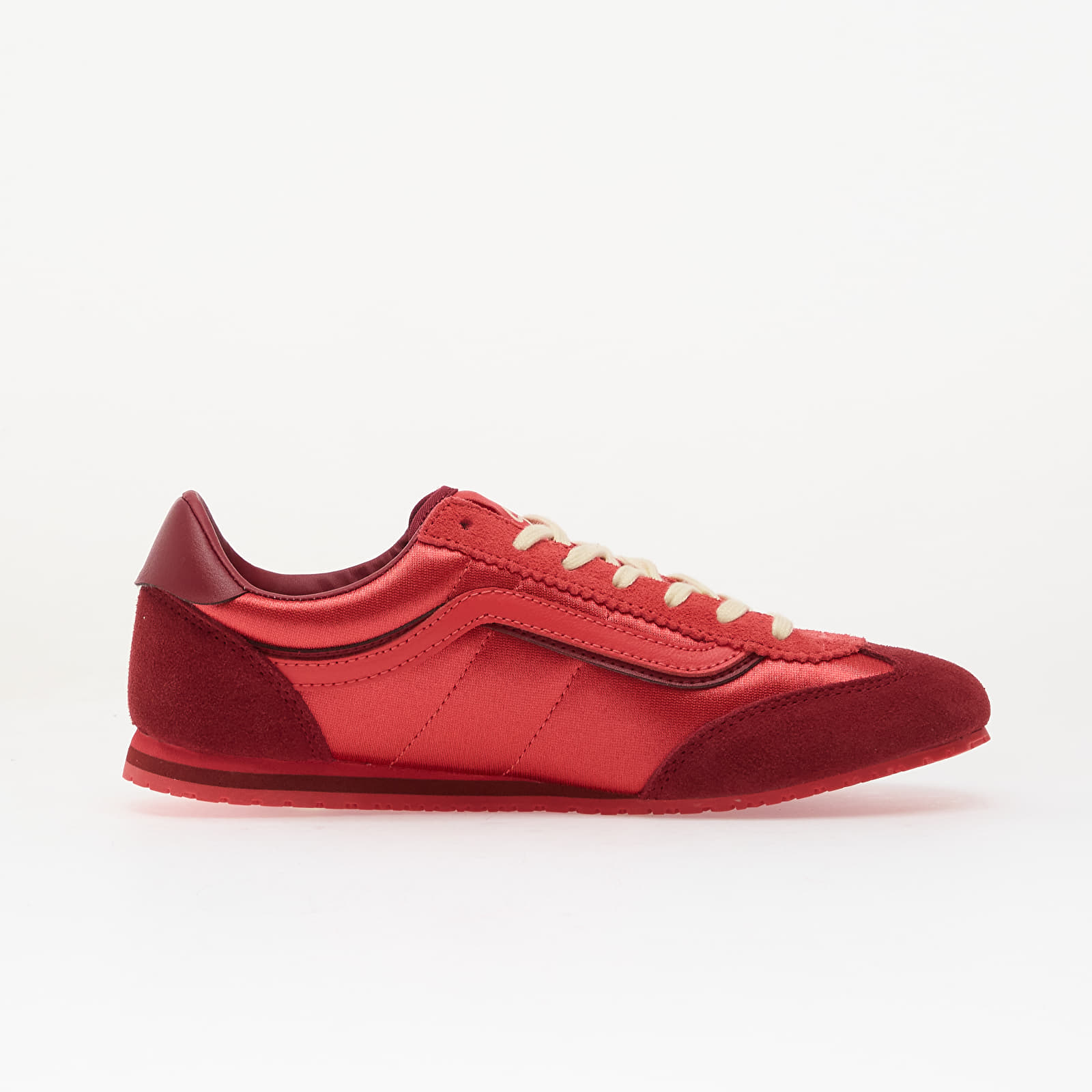 Men's sneakers and shoes Vans Super Lowpro Satin Crimson