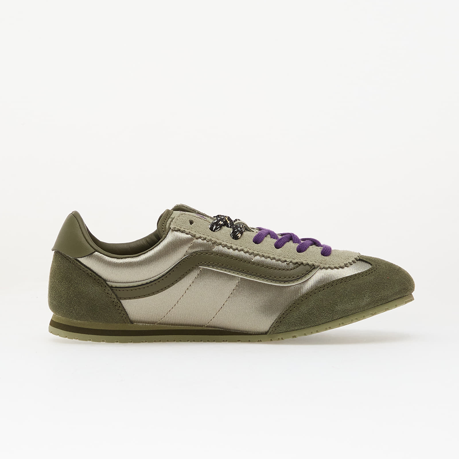 Turnschuhe und Schuhe für Männer Vans Super Lowpro Satin Soft Sage