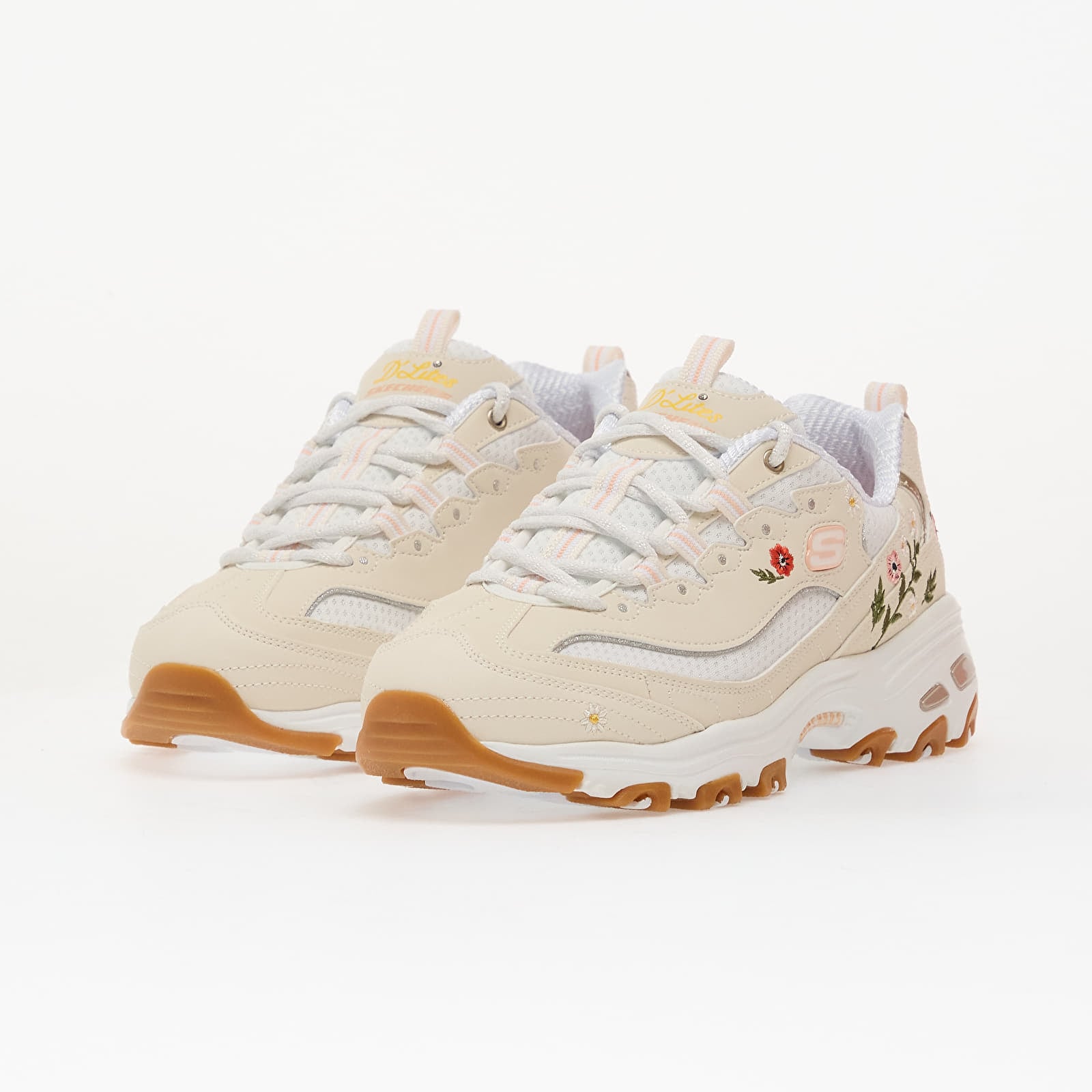 Sneakers och skor för kvinnor Skechers D Lites-Spring Bloom NAT