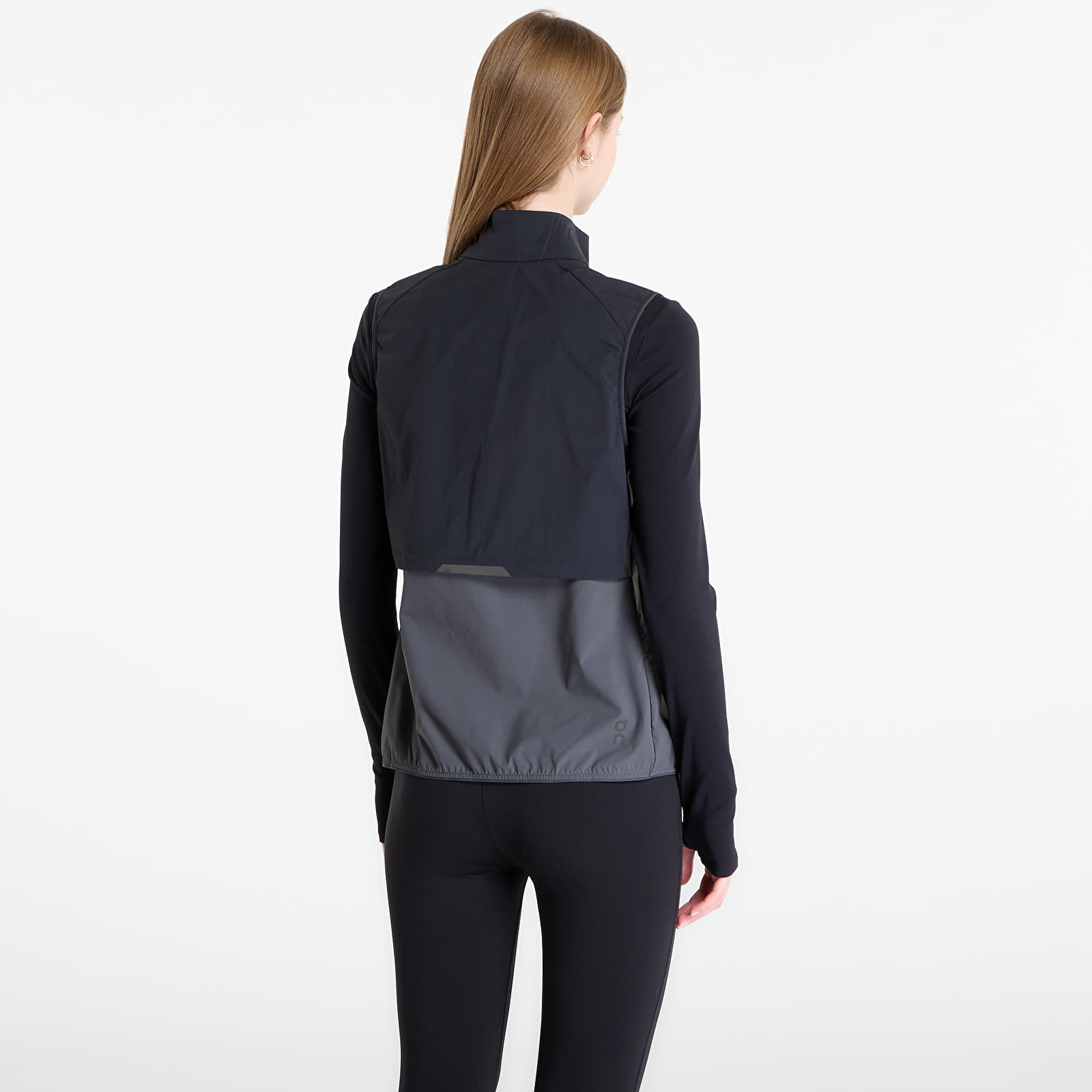 Women's cardigans On Weather Vest Black/ Eclipse