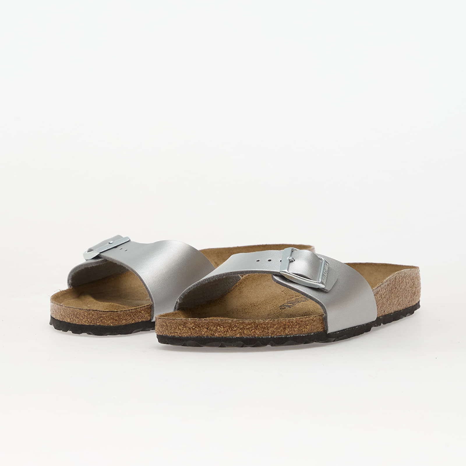 Women's sneakers and shoes Birkenstock Madrid Birko-Flor Women Silver