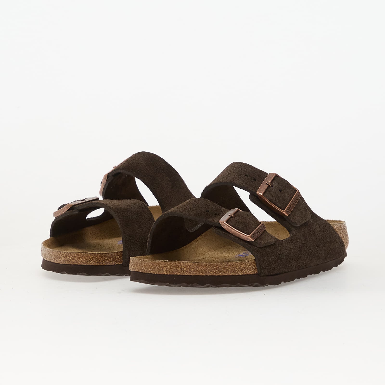 Pánské tenisky a boty Birkenstock Arizona Soft Footbed Suede Leather Unisex Mocha