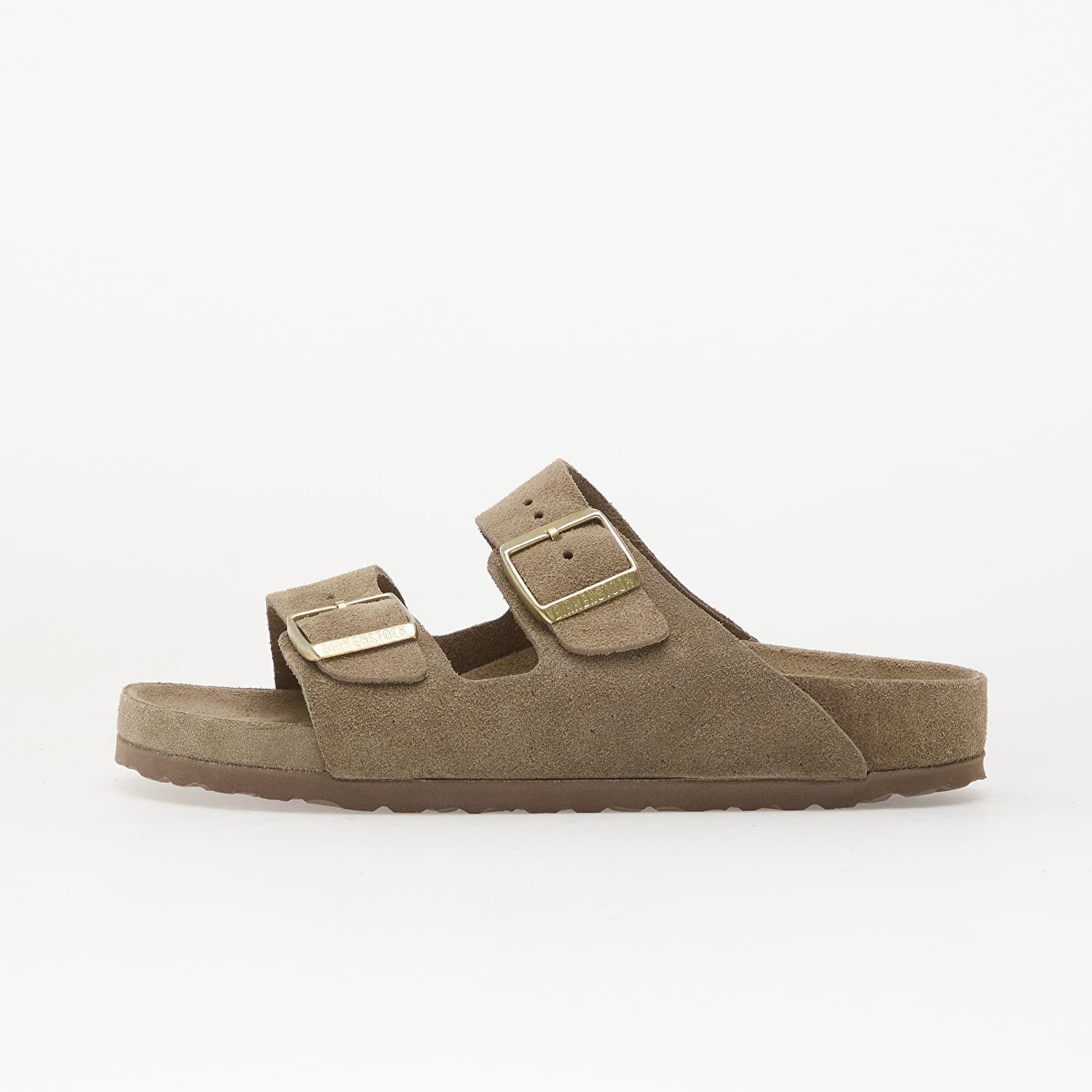 Pánské tenisky a boty Birkenstock Arizona Suede Leather Unisex Allover Taupe