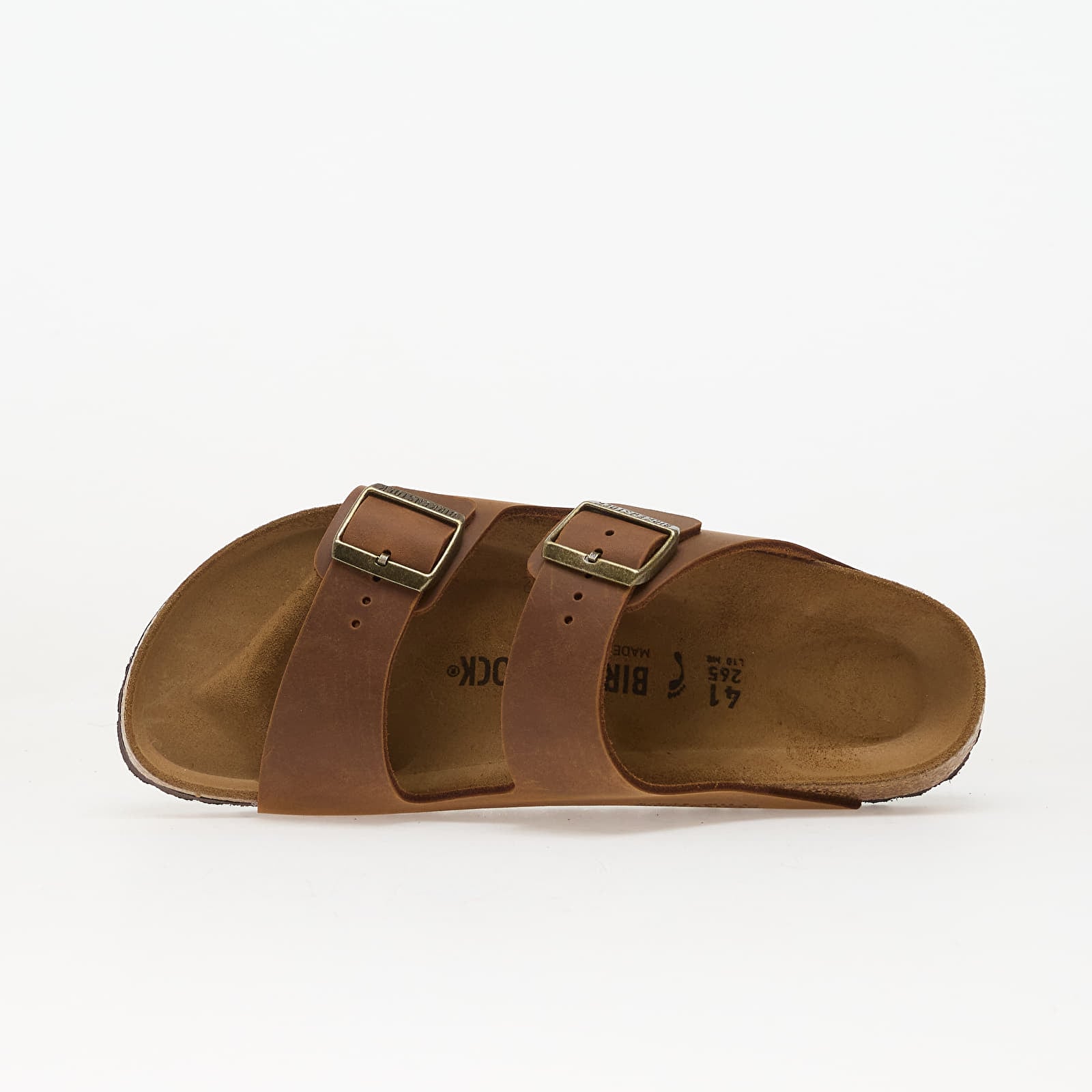 Pánské tenisky a boty Birkenstock Arizona Oiled Leather Unisex Cognac