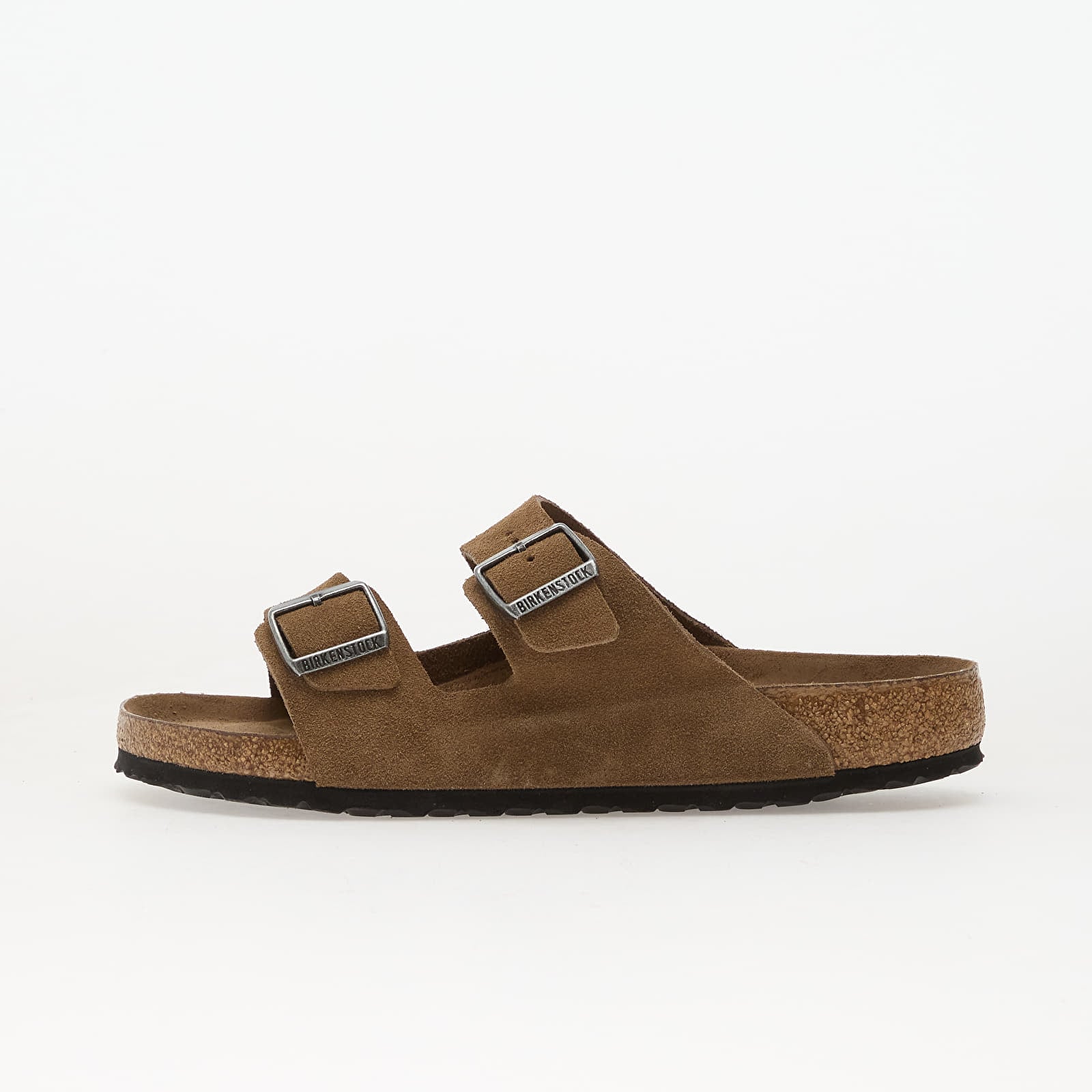 Pánské tenisky a boty Birkenstock Arizona Soft Footbed Suede Leather Unisex Dark Tea Tonal
