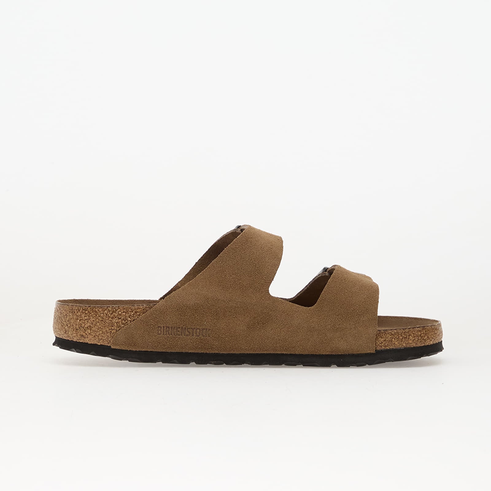 Pánské tenisky a boty Birkenstock Arizona Soft Footbed Suede Leather Unisex Dark Tea Tonal