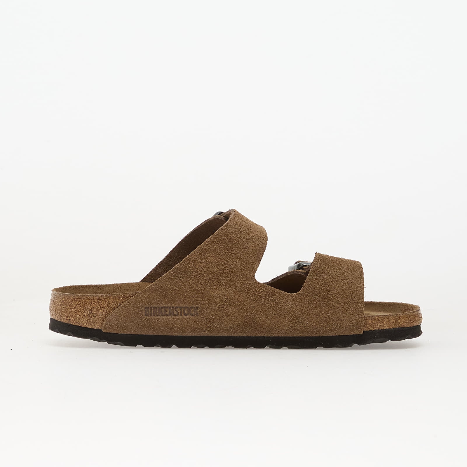 Pánské tenisky a boty Birkenstock Arizona Soft Footbed Suede Leather Unisex Dark Tea Tonal