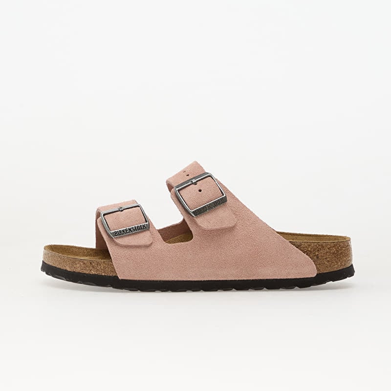 Birkenstock Arizona Suede Leather Unisex Pink Clay