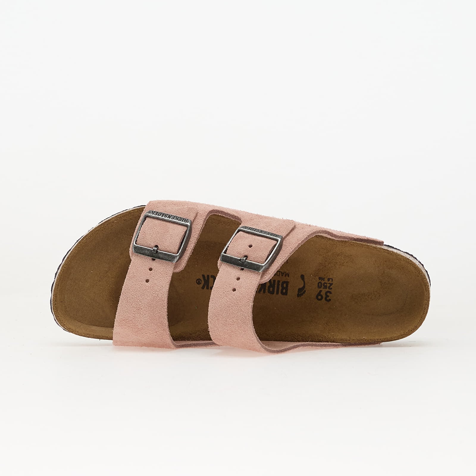Pánské tenisky a boty Birkenstock Arizona Suede Leather Unisex Pink Clay