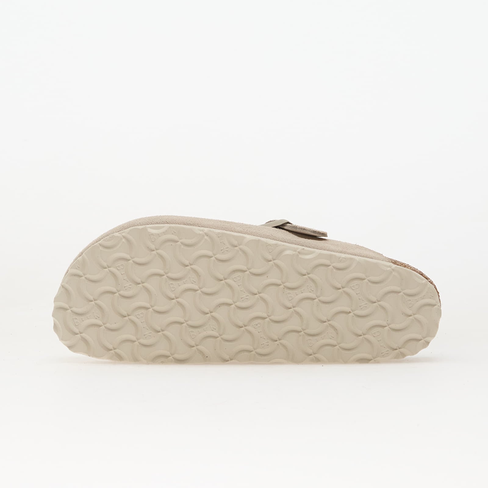 Scarpe uomo Birkenstock Boston Suede Leather Unisex Oyster