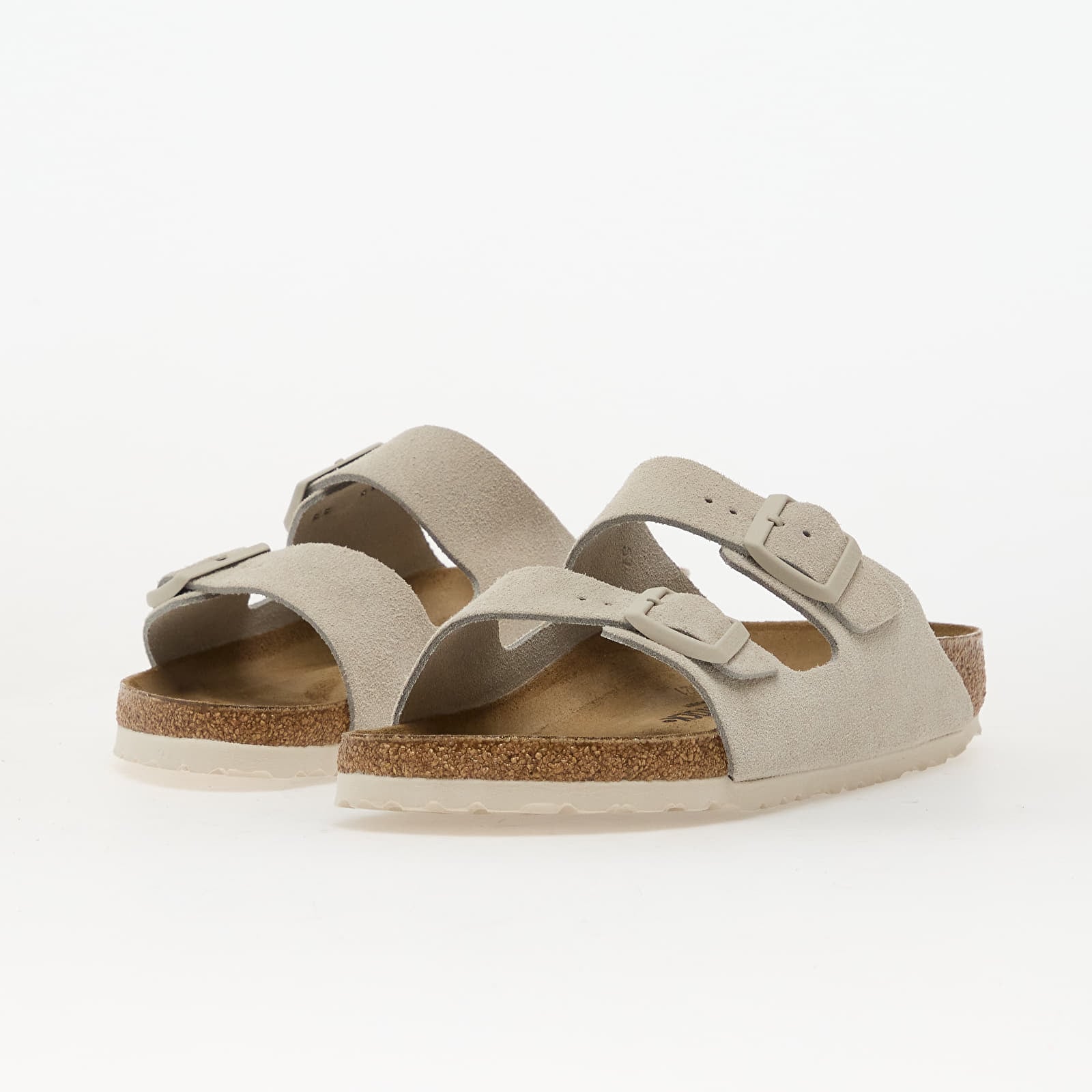 Pánské tenisky a boty Birkenstock Arizona Suede Leather Unisex Oyster
