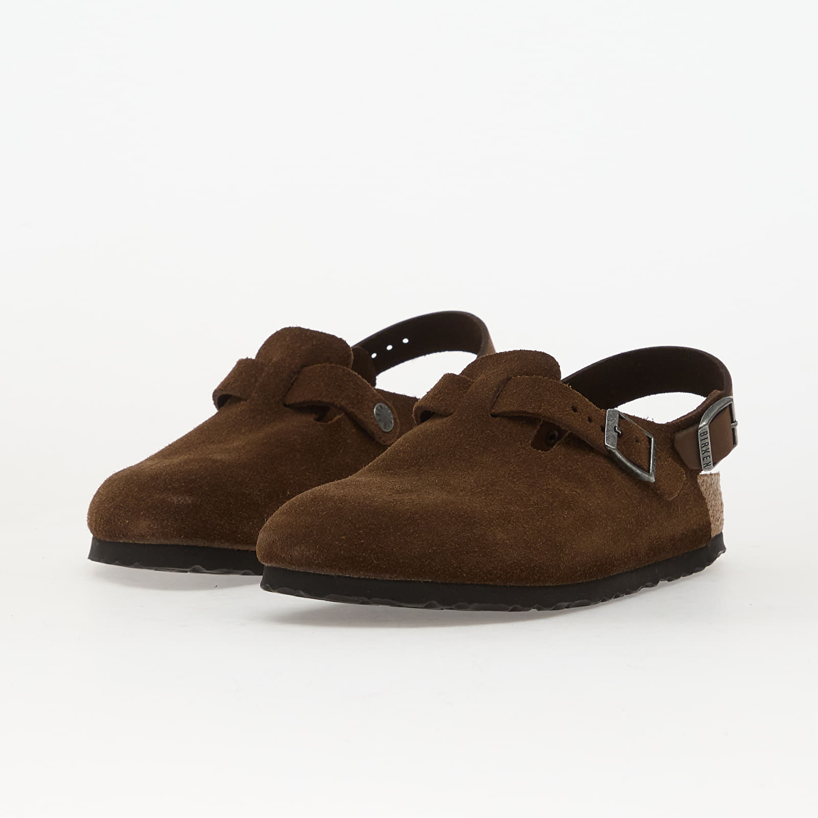 Férfi cipők Birkenstock Tokio Suede Leather Unisex Carafe