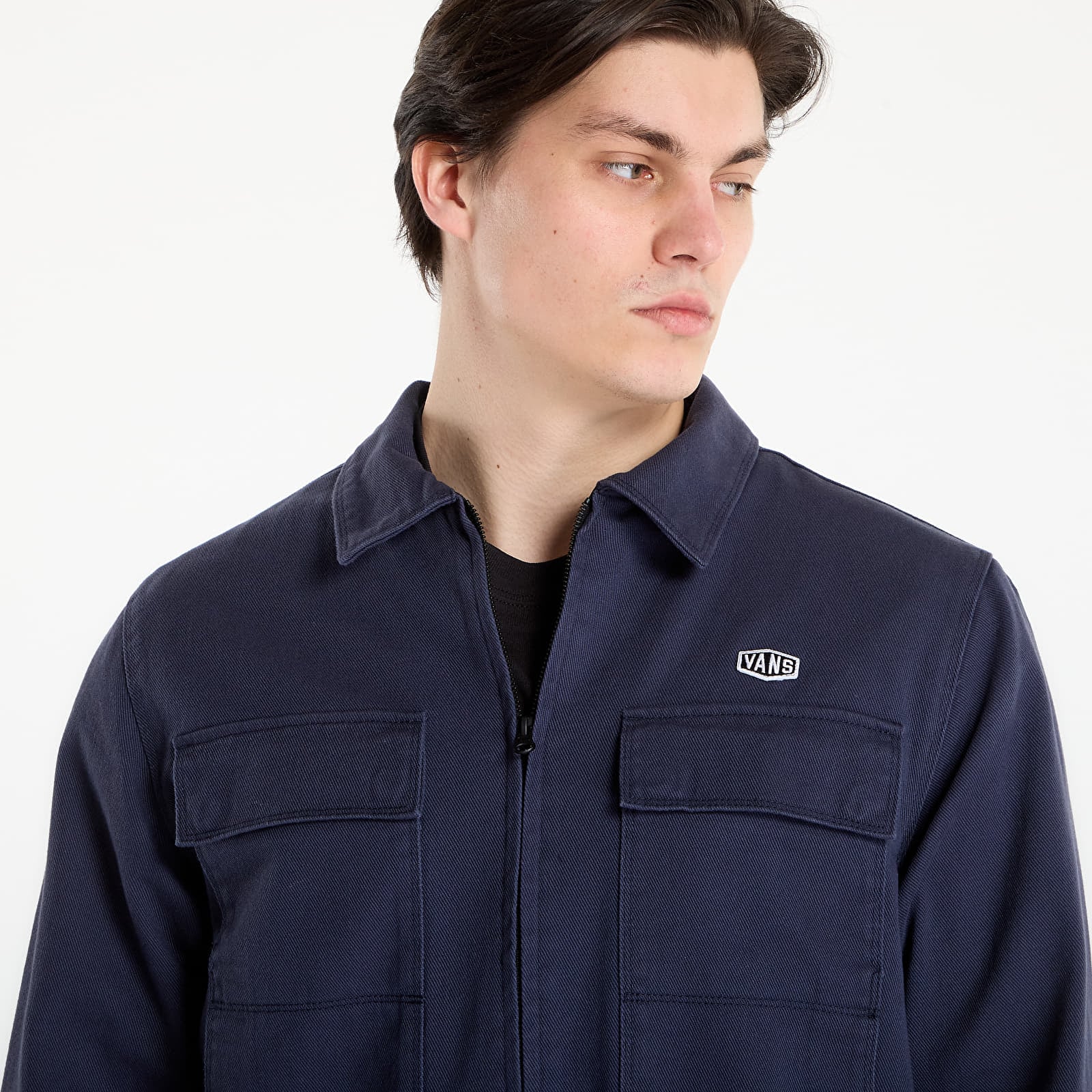 Bundy Vans Mcavoy Zip Station Jacket Parisian Night