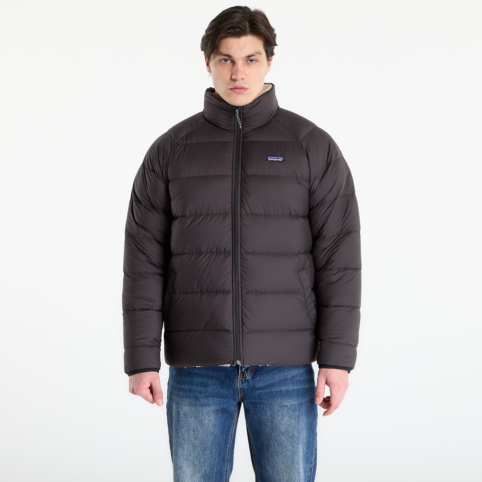 Bundy Patagonia M's Reversible Silent Down Jacket Black