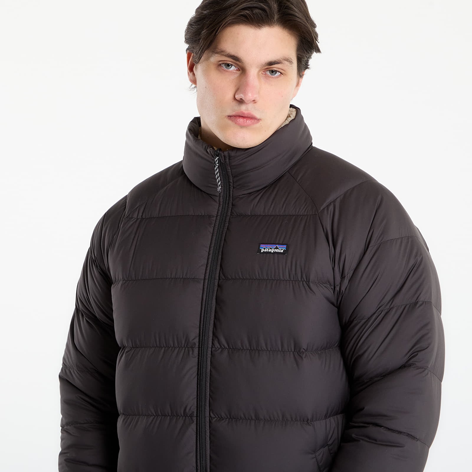 Bundy Patagonia M's Reversible Silent Down Jacket Black
