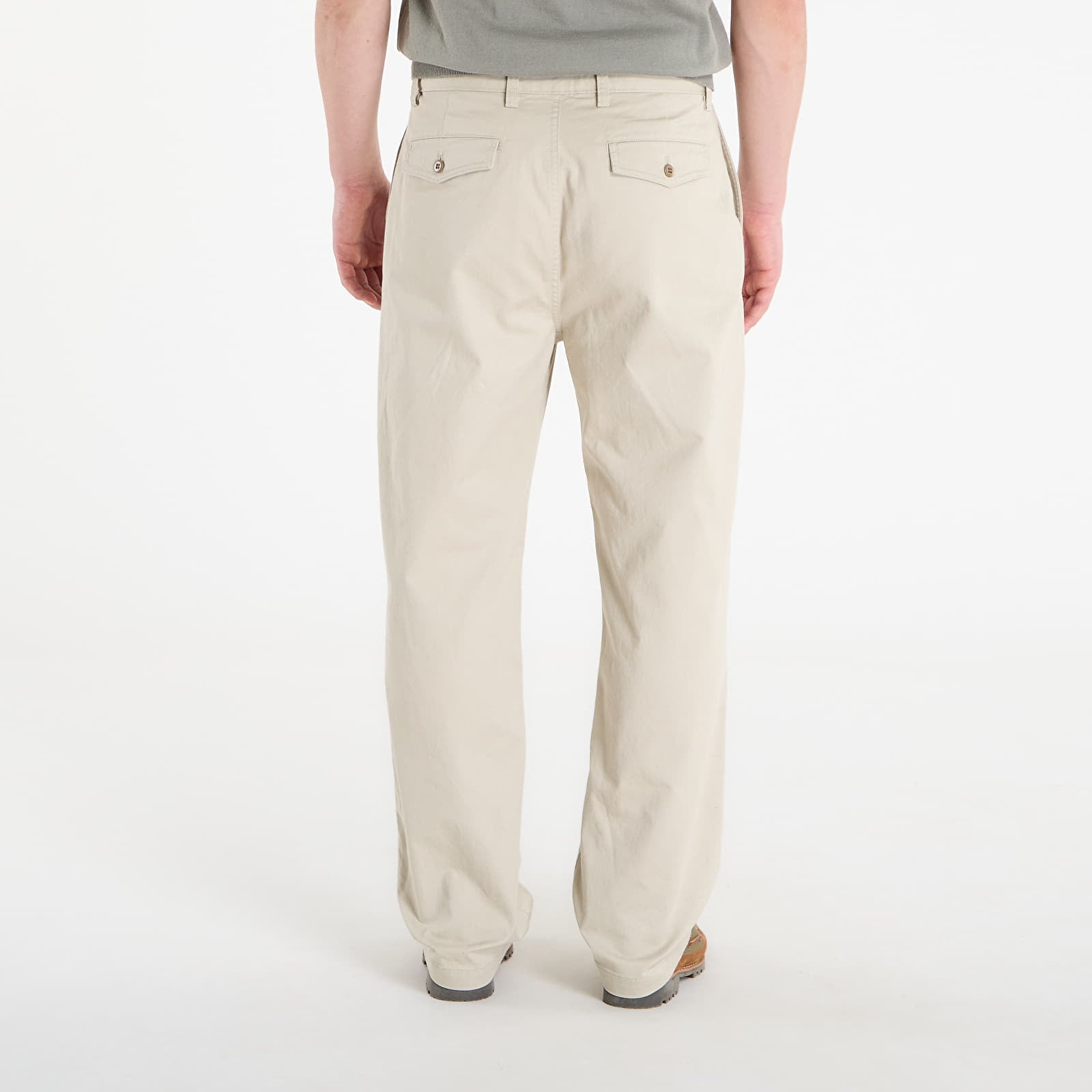 Pánske nohavice GAP 90S Loose Khaki Pants Moonstone
