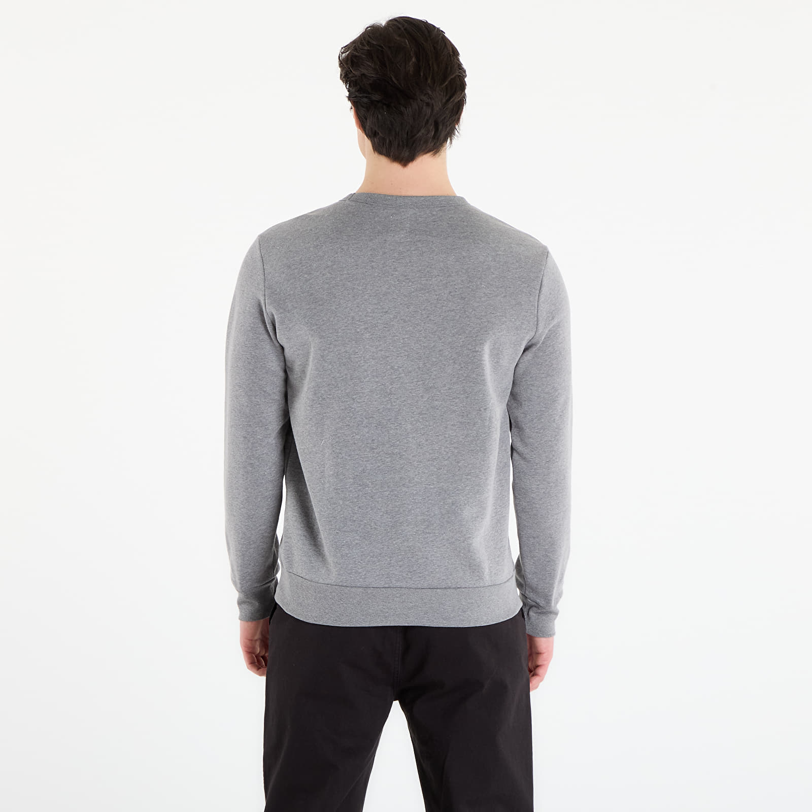 Mikiny GAP V-Lw Db Fleece Heather Grey