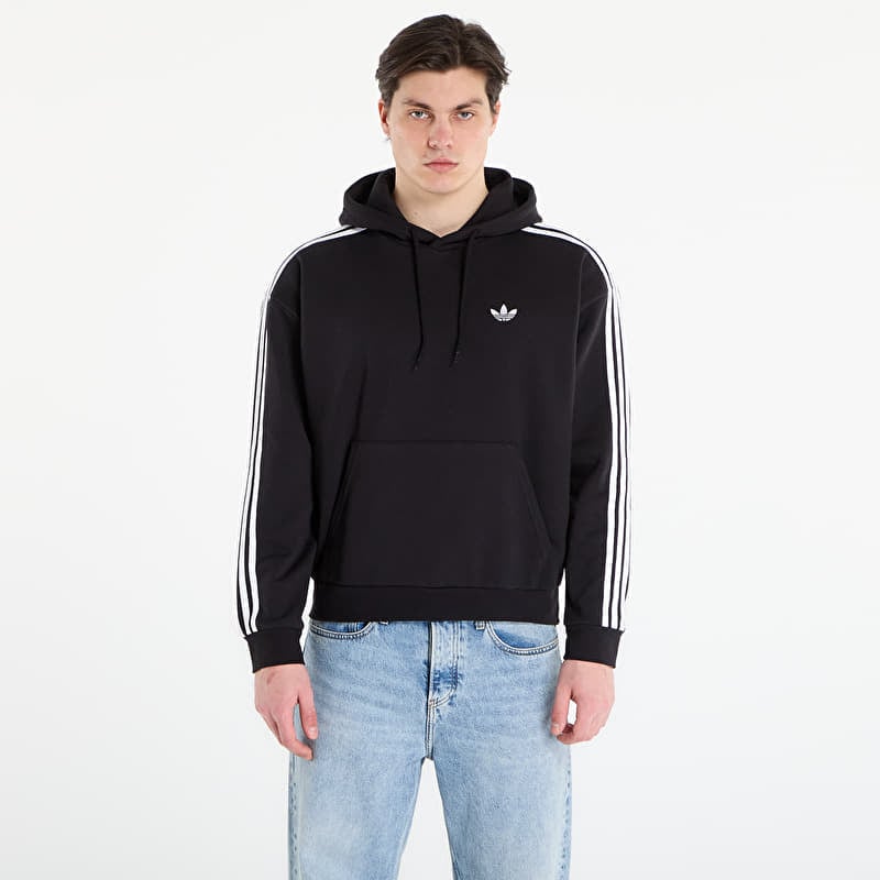 Mikina adidas Adicolor Classics 3-Stripes Hoodie Black