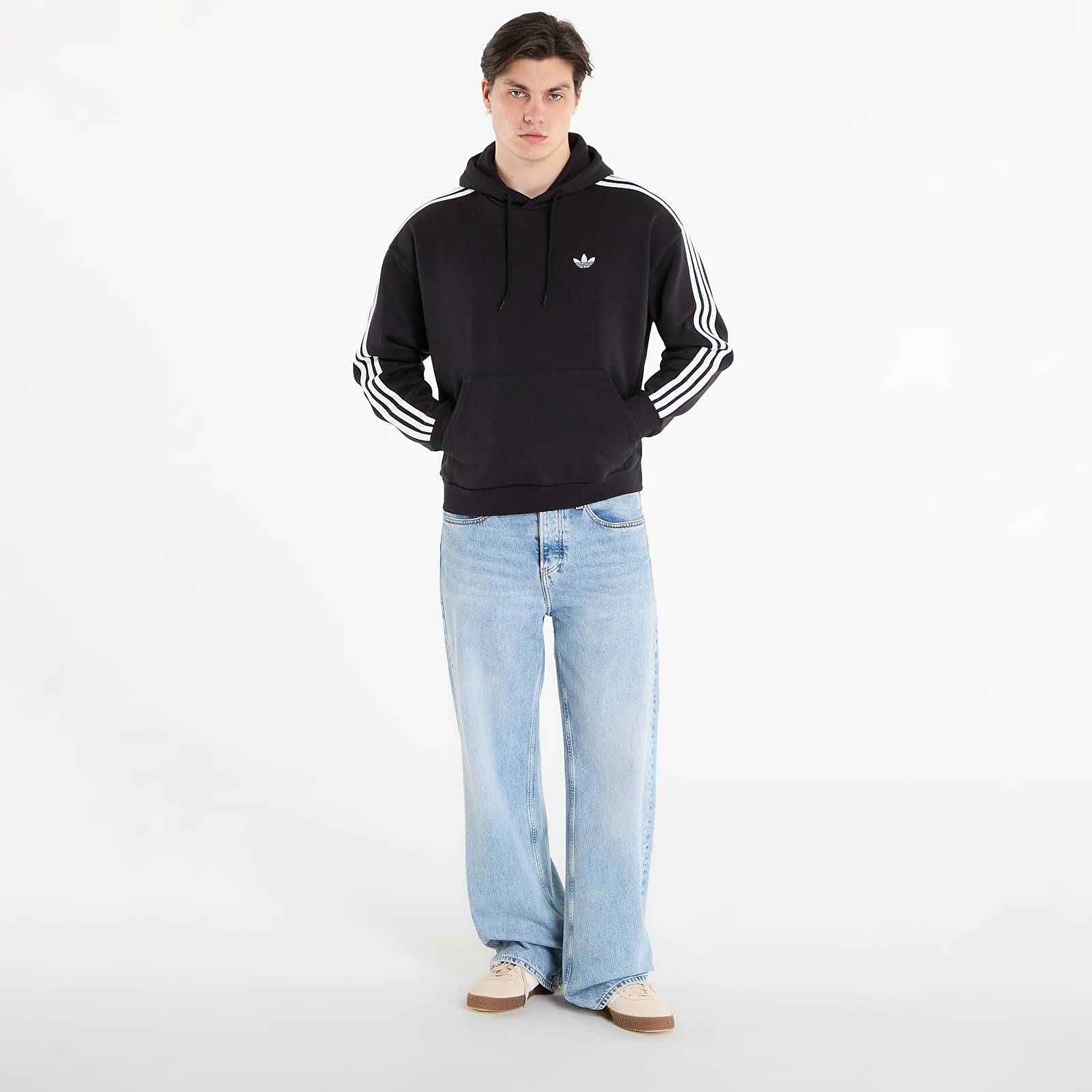 Sweatshirts adidas Adicolor Classics 3-Stripes Hoodie Black