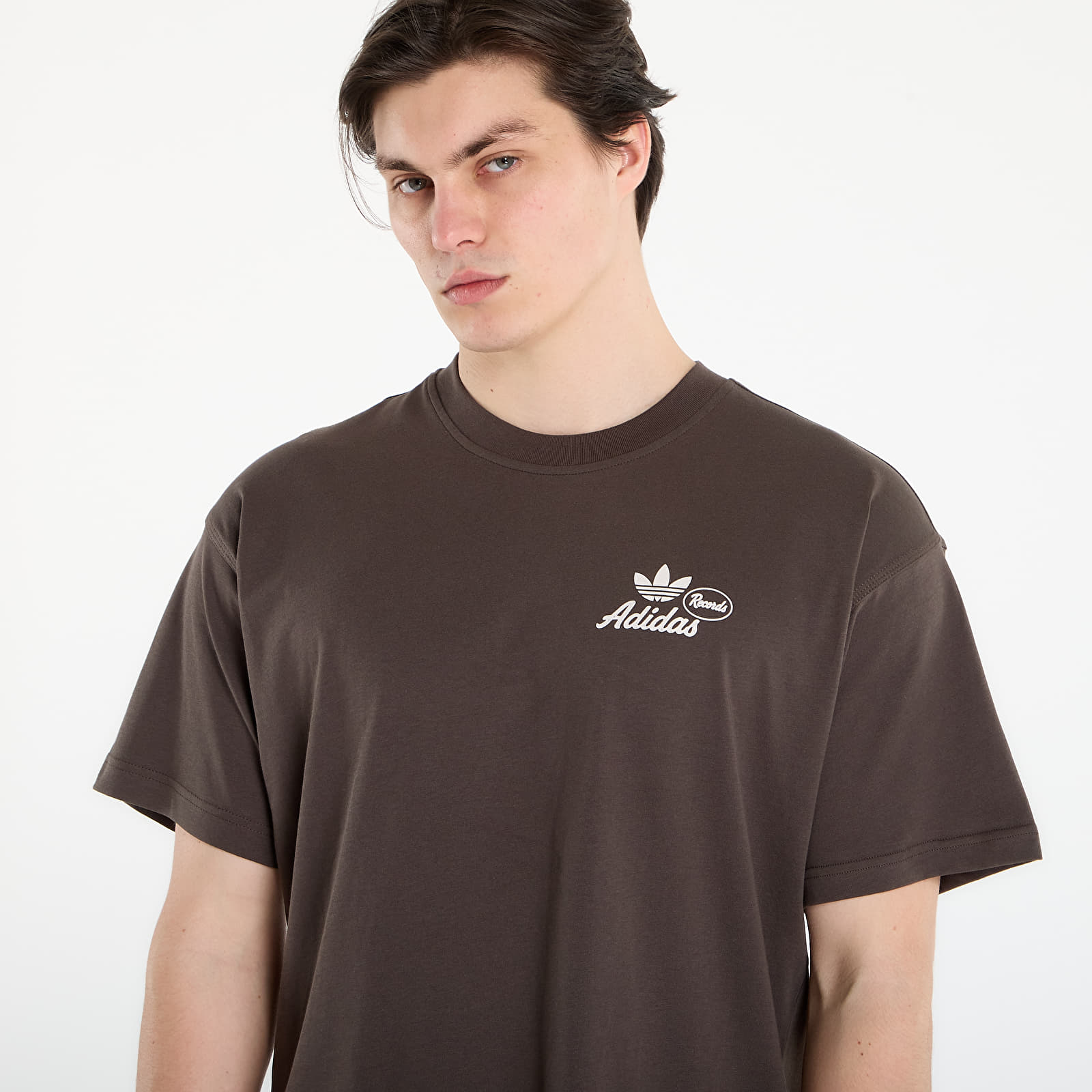 Tričká adidas Vintage Records Graphic T-shirt Shadow Olive