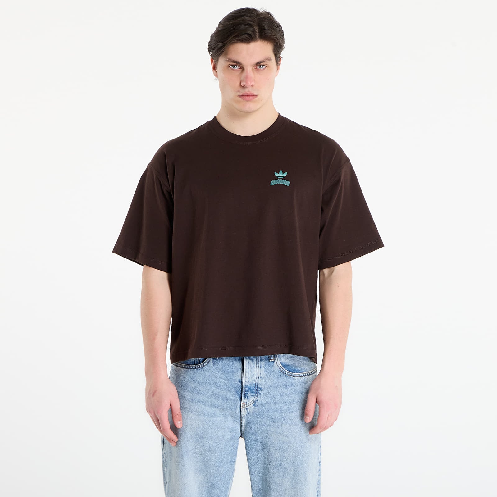 Tricou adidas Pixelated Burget Character Graphic T-shirt Aurora Coffee XXL