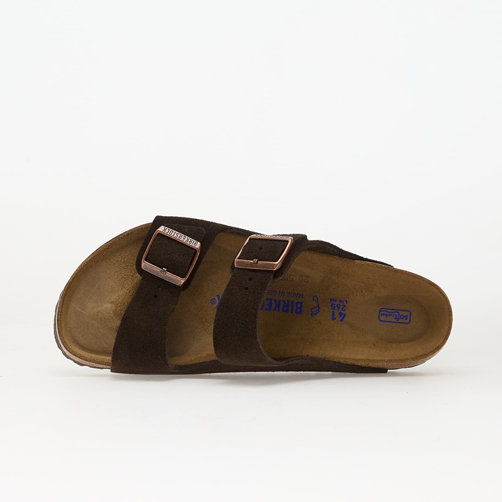 Pánské tenisky a boty Birkenstock Arizona Soft Footbed Suede Leather Unisex Mocha