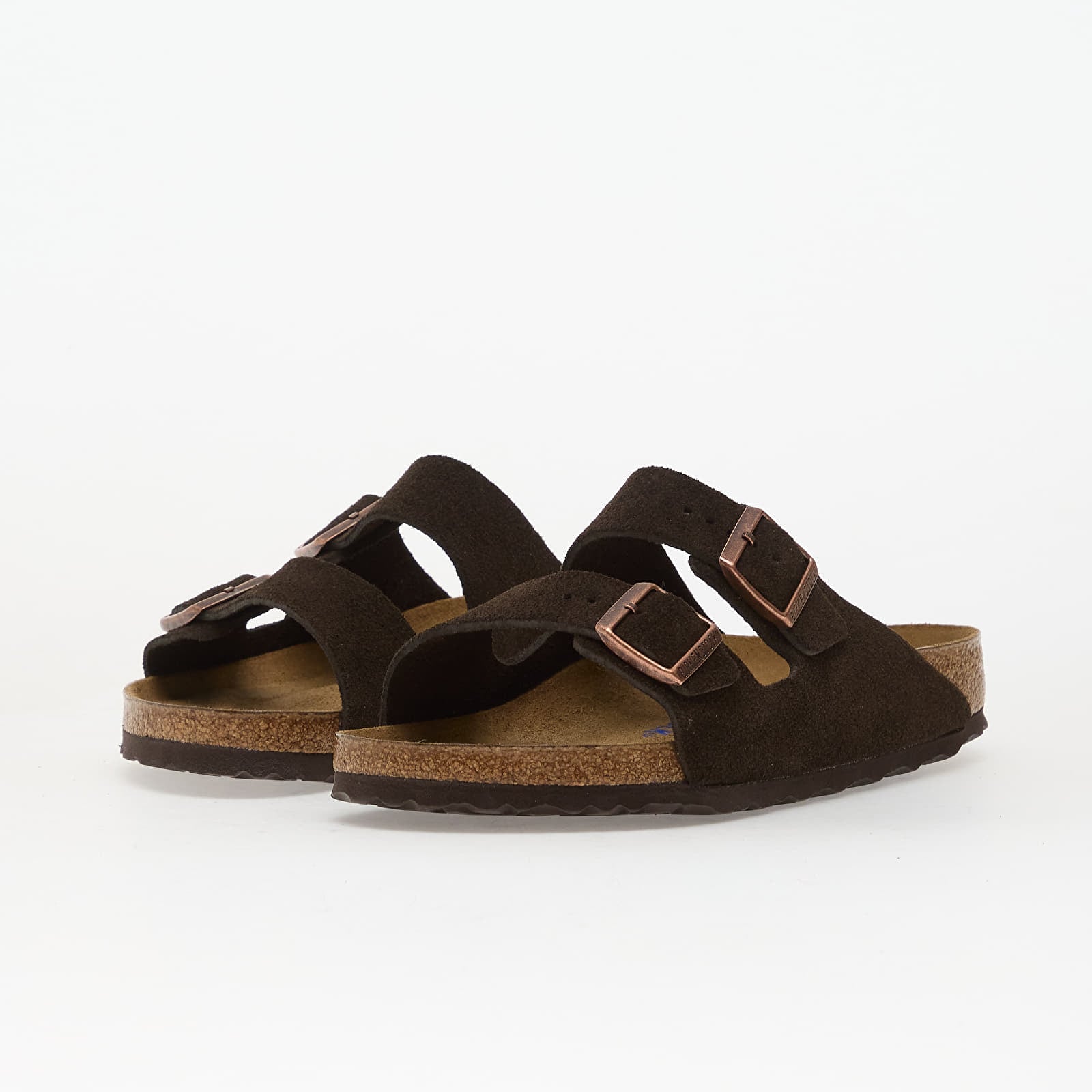 Pánské tenisky a boty Birkenstock Arizona Soft Footbed Suede Leather Unisex Mocha