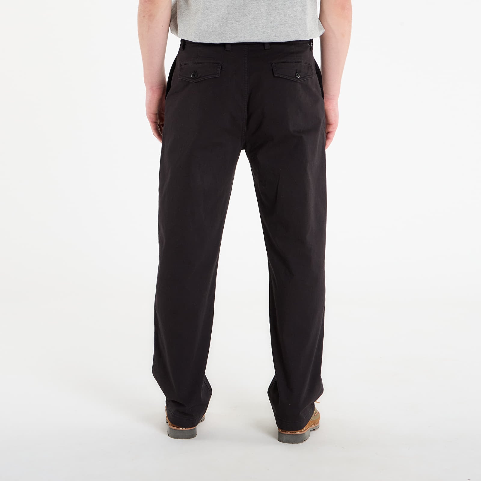 Pánske nohavice GAP 90S Loose Khaki Pants Black