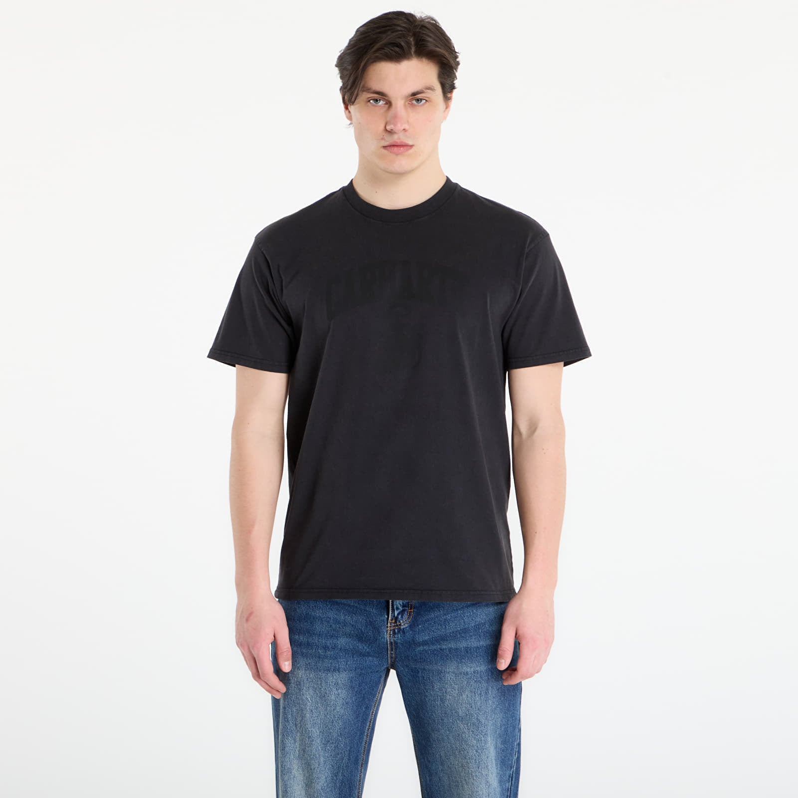 Tricou Carhartt WIP S/S Faded Pond Corps T-Shirt UNISEX Black M