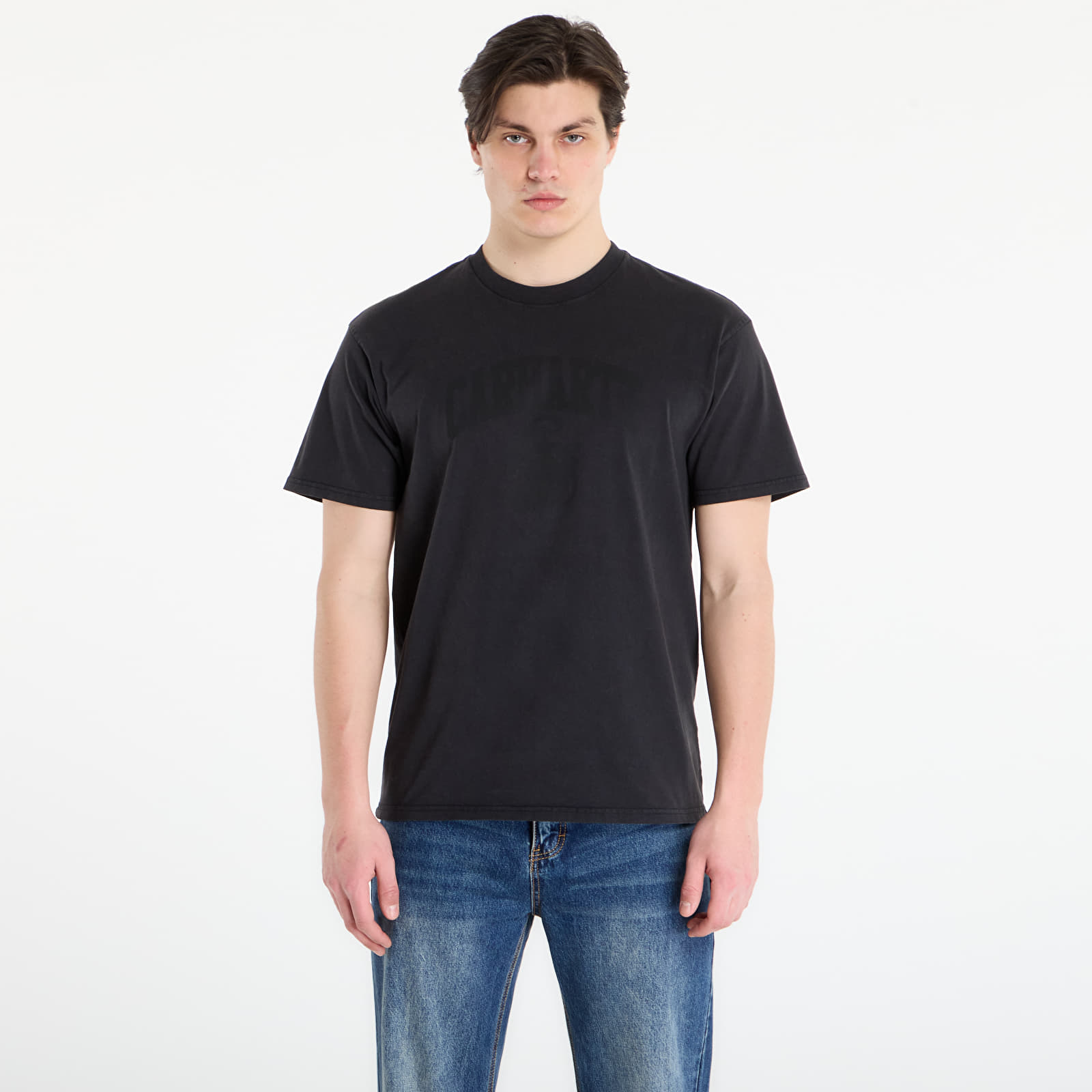 T-shirts Carhartt WIP S/S Faded Pond Corps T-Shirt UNISEX Black