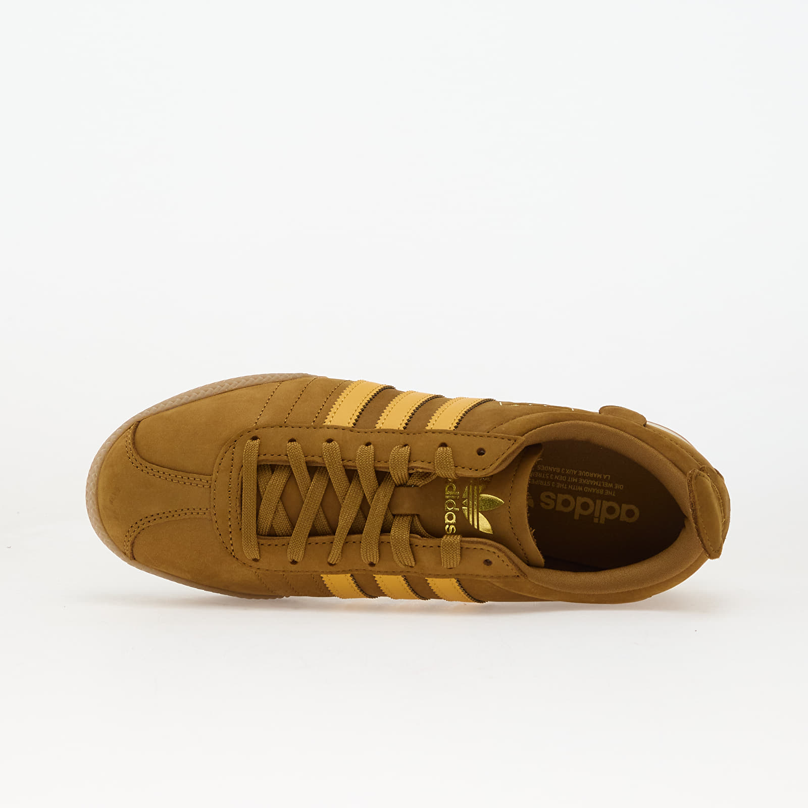 Vyriški sportbačiai ir batai adidas Samba 62 Super Brown Strata/ Preloved Yellow/ Gum4