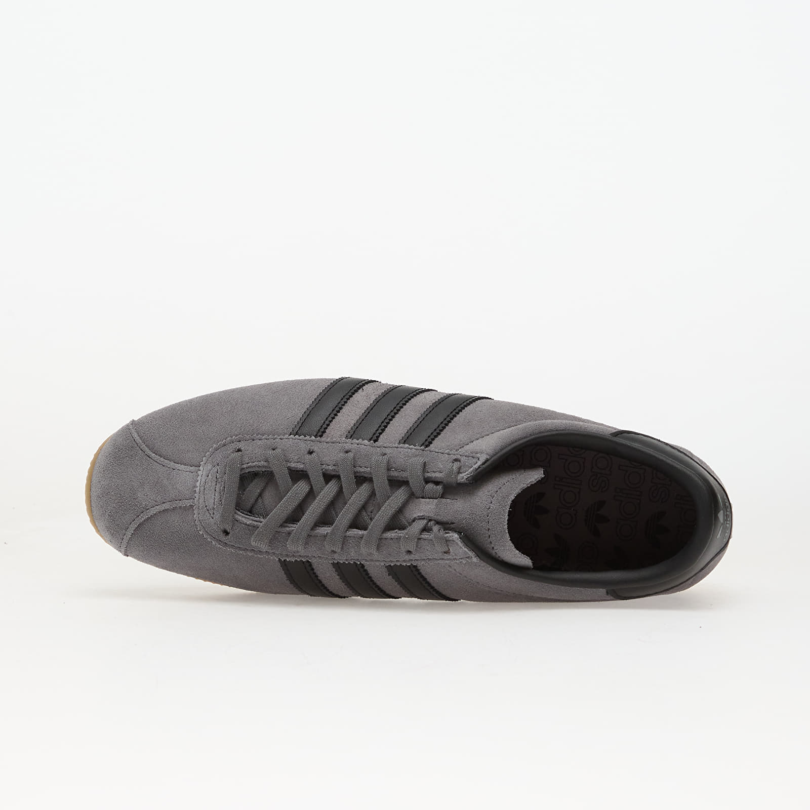 Vīriešu čības un apavi adidas Paris Grey Four/ Core Black/ Gum4