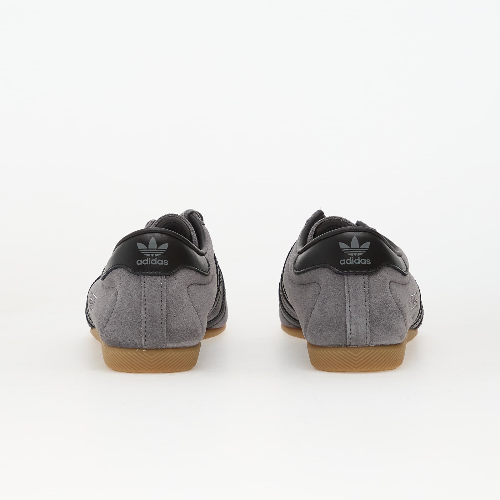 Vīriešu čības un apavi adidas Paris Grey Four/ Core Black/ Gum4