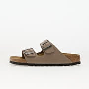 Birkenstock Arizona Birkibuc Unisex Gray Taupe