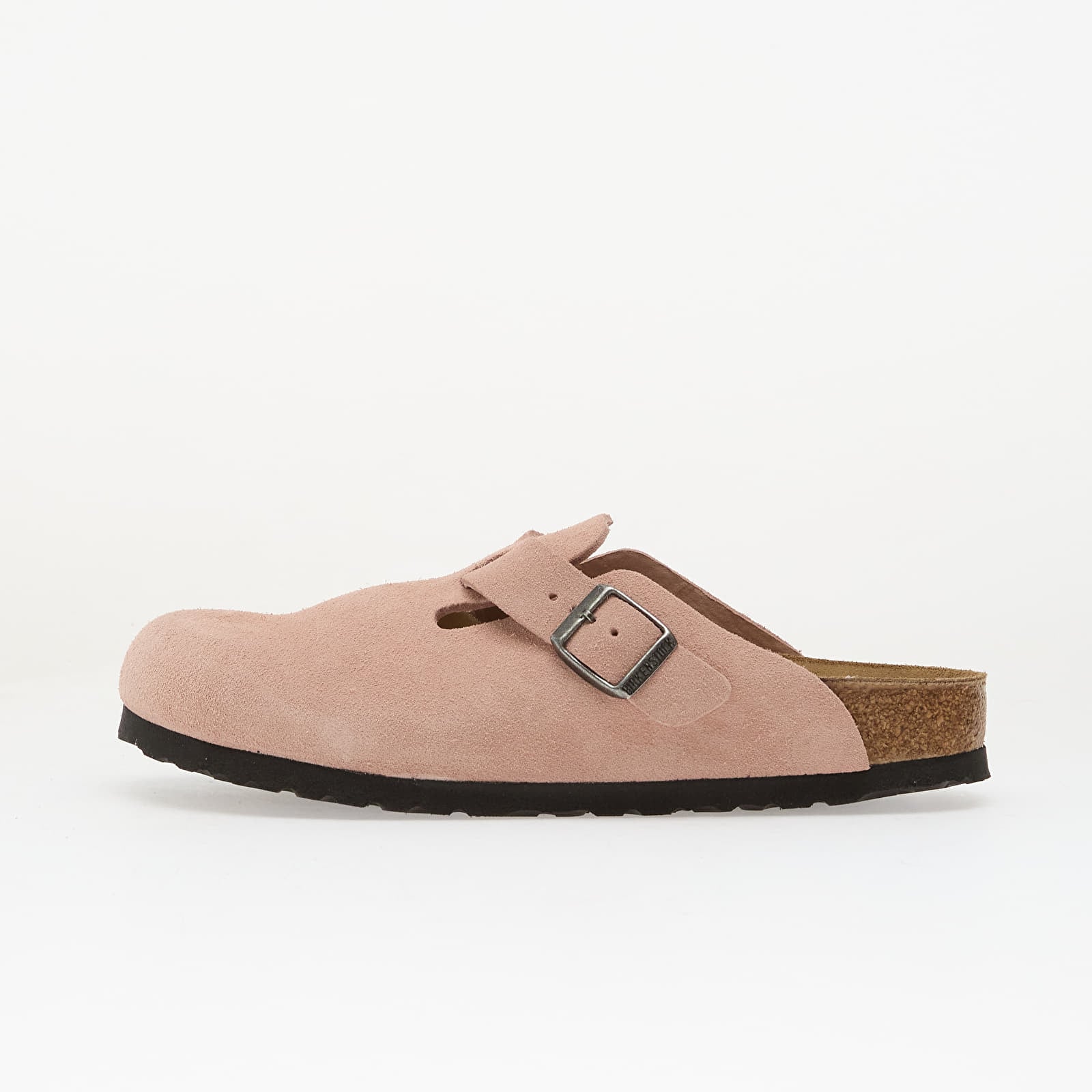 Pánske tenisky a topánky Birkenstock Boston Suede Leather Pink Clay