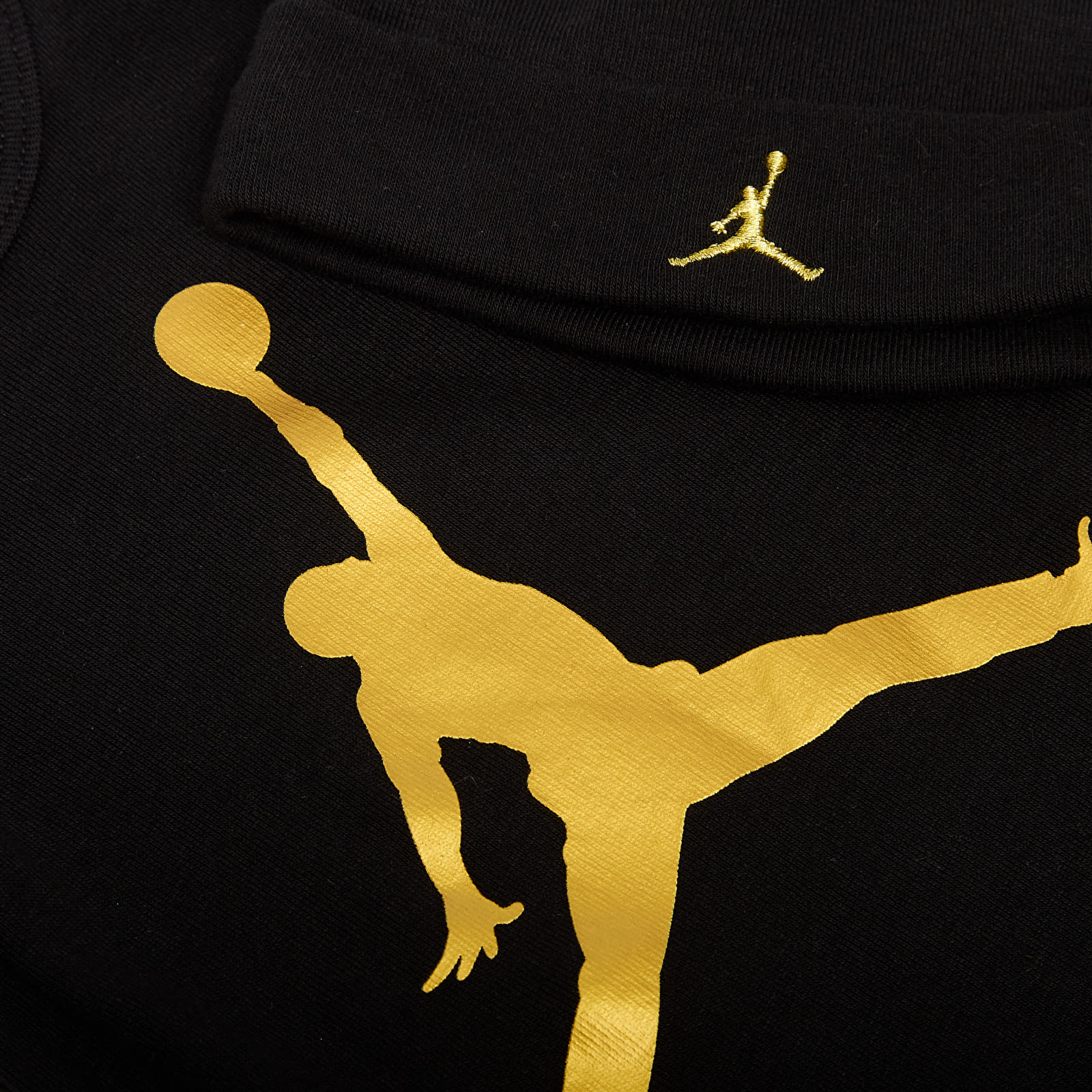 T-Shirts und Tops für Kinder Jordan JHN L/S Jumpman Black/ Gold