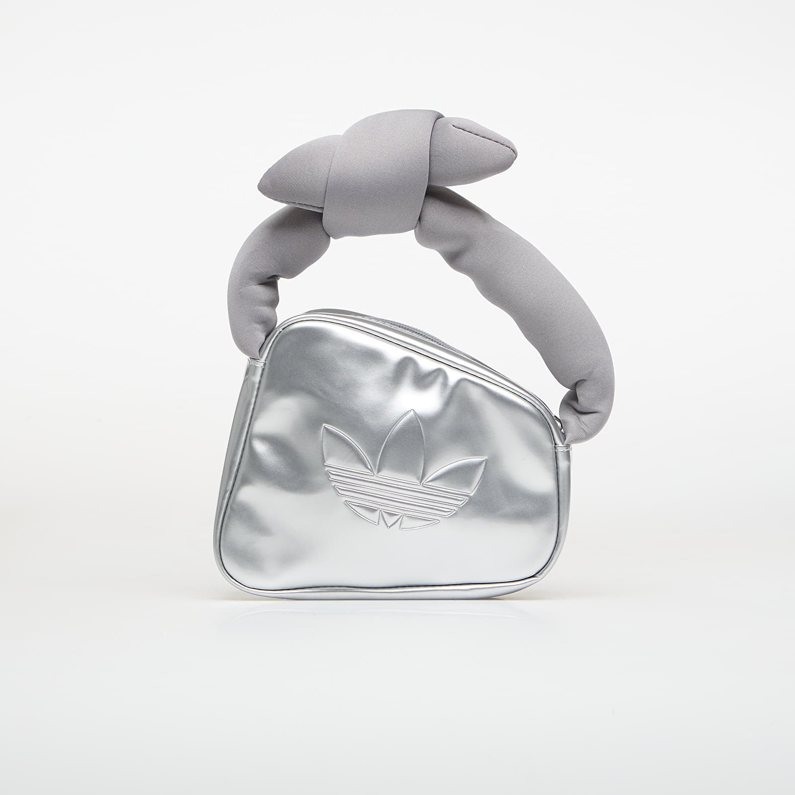 Kabelky adidas Mini Airliner Bag Silver Met./ Aurora Coffee/ Shadow Brown