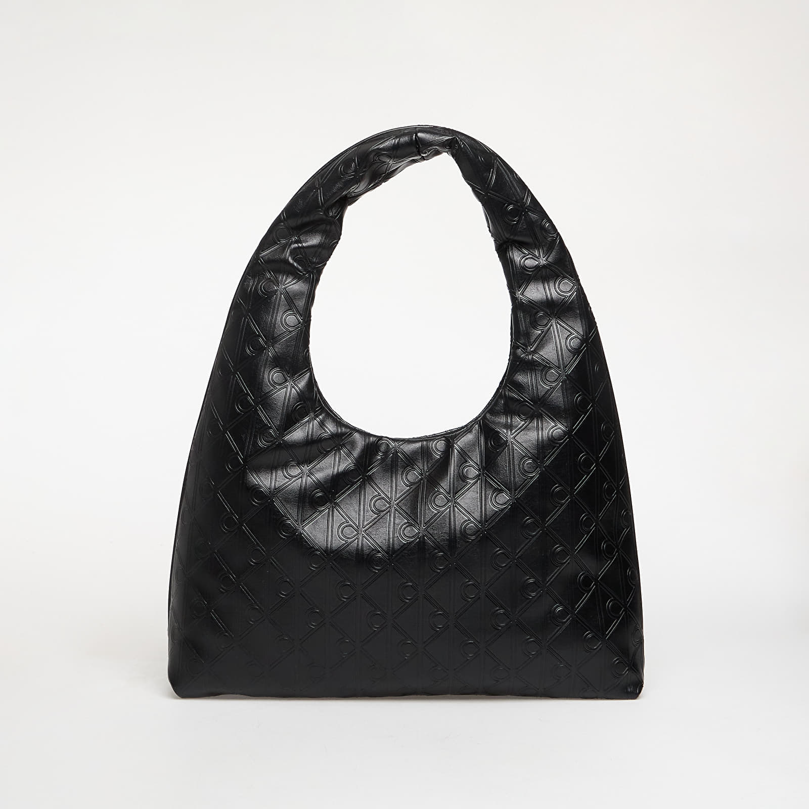 Calvin Klein Emblem Aop Puffer Lg Shoulder Bag Black Universal