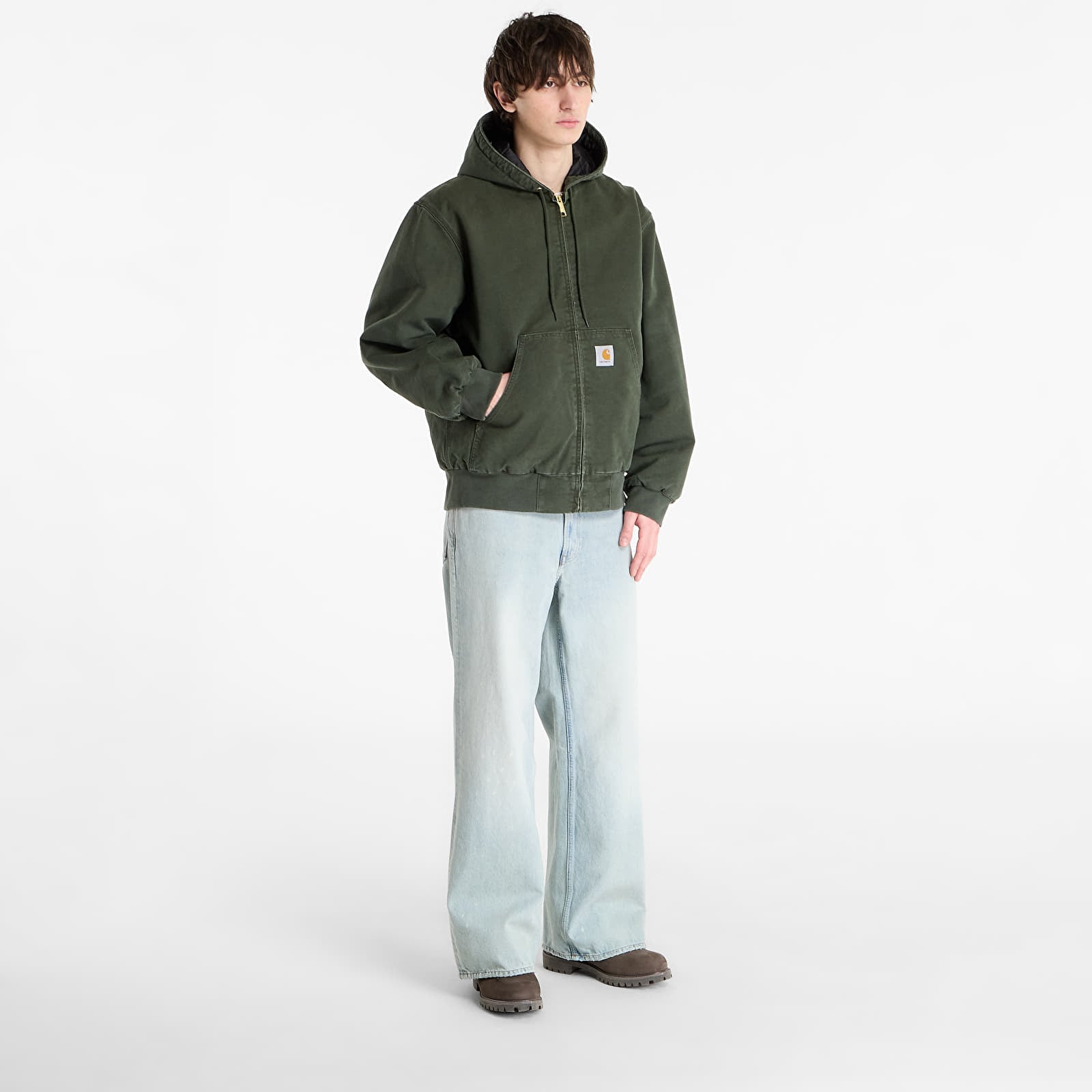 Pánské bundy Carhartt WIP OG Active Jacket UNISEX Olive