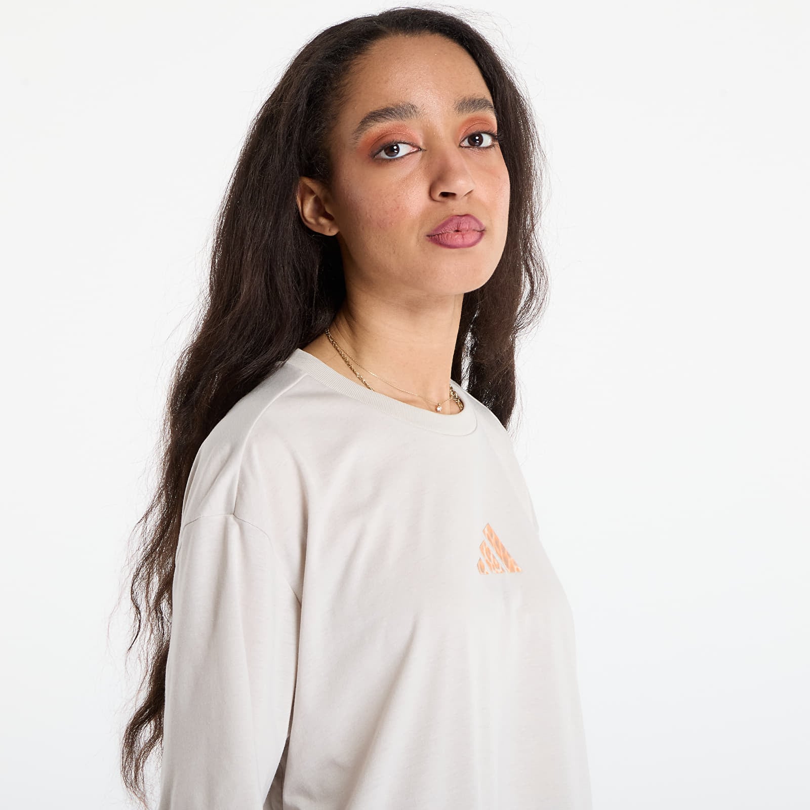 T-Shirts Frau adidas W Anml G T Wonder Aluminium