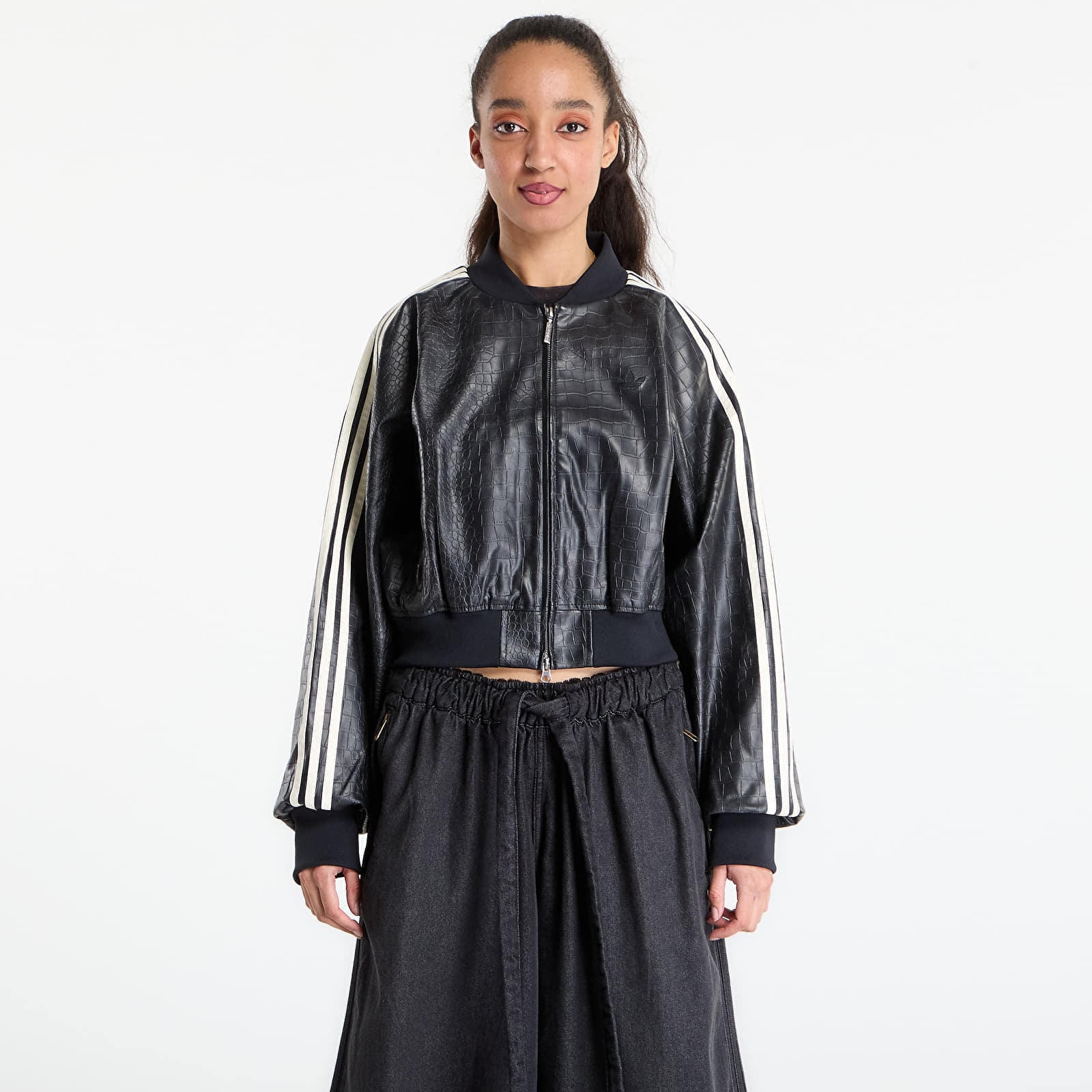 Jachetă adidas Sst Plthr Jkt Black M