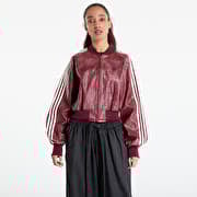 adidas Sst Plthr Jkt Maroon
