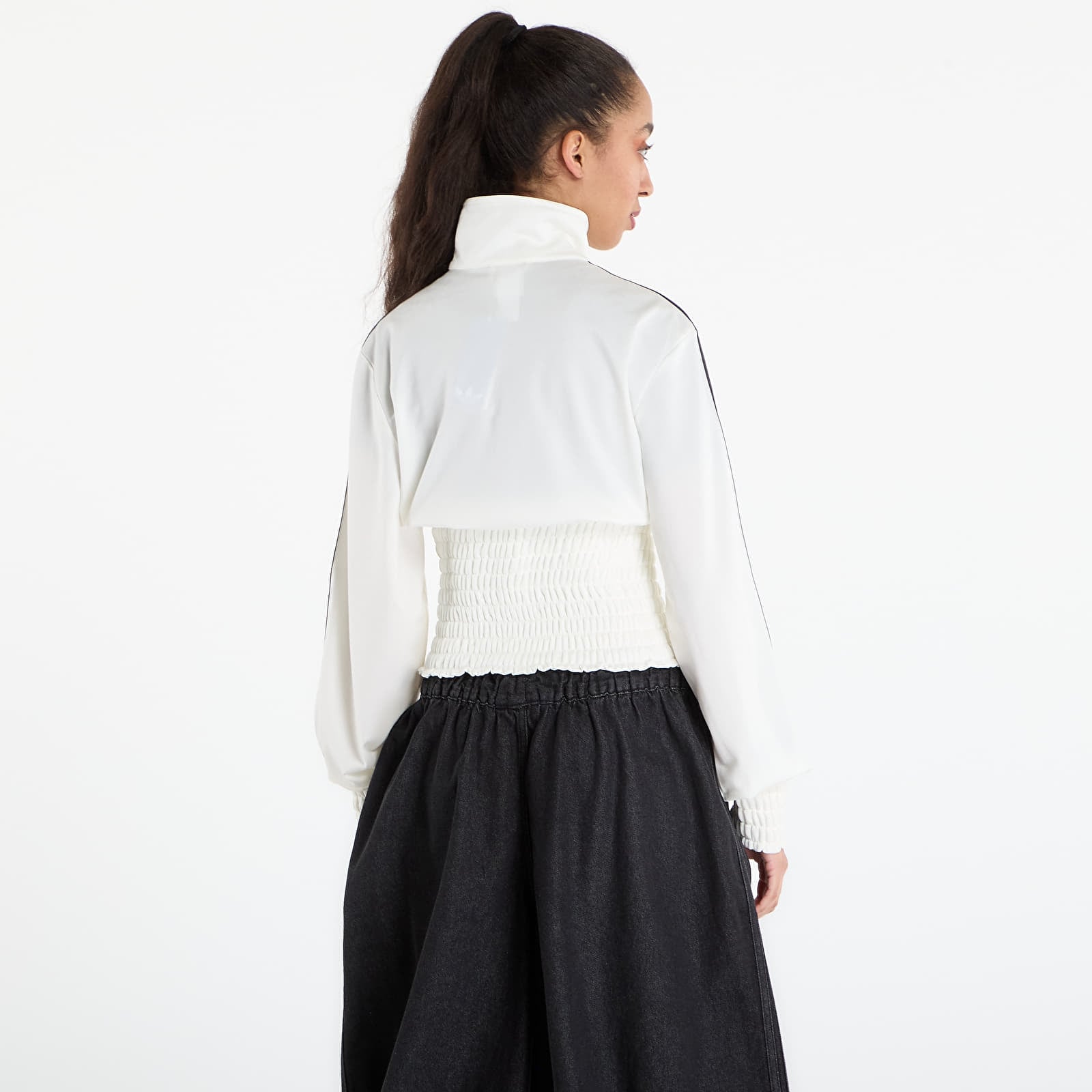 Hoodies and sweatshirts  adidas Smocked Fb Tt Off White