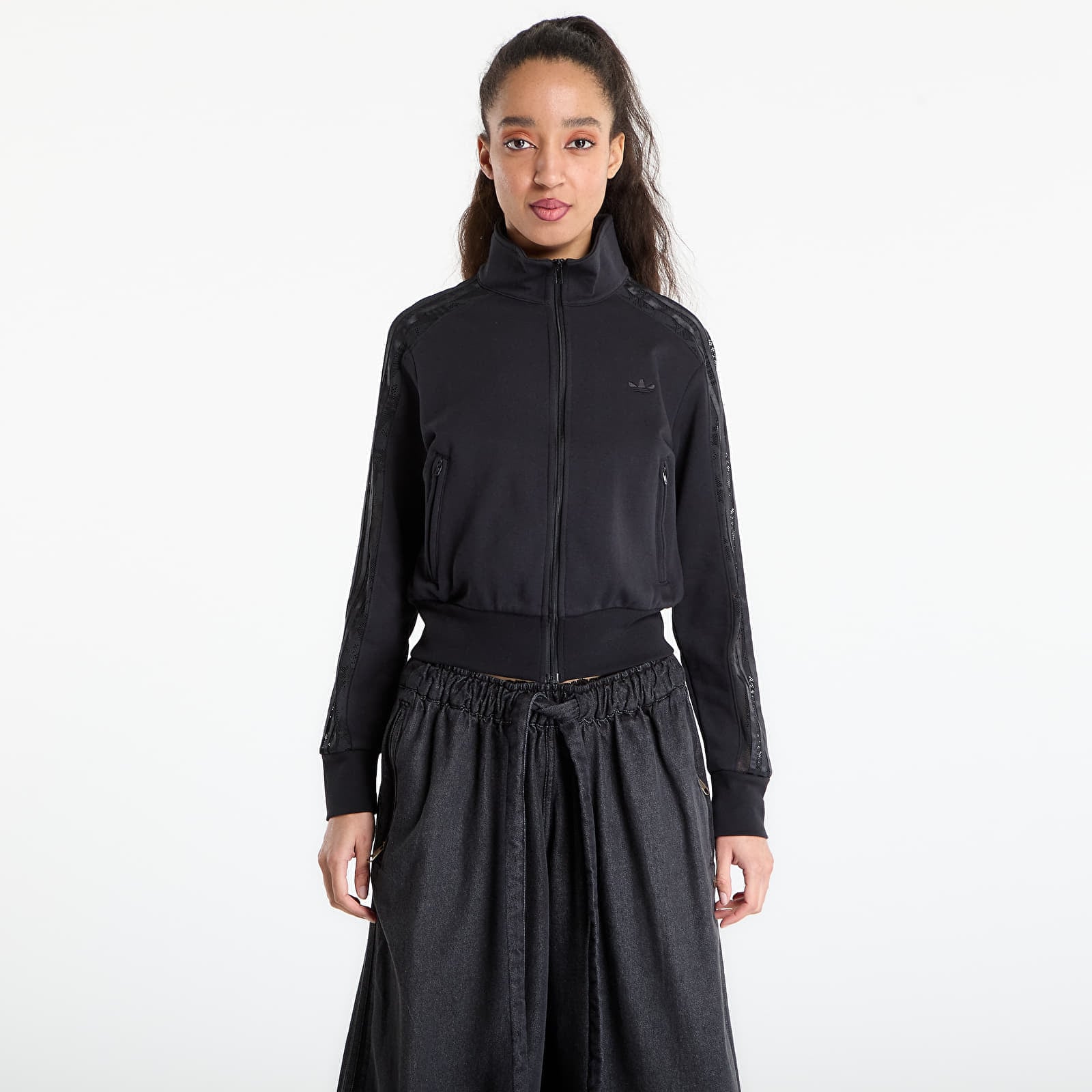 Sweatshirt adidas Firebird Lacett Black S