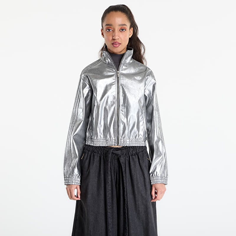 Mikina adidas Firebird Track Top Denim Silver Met.