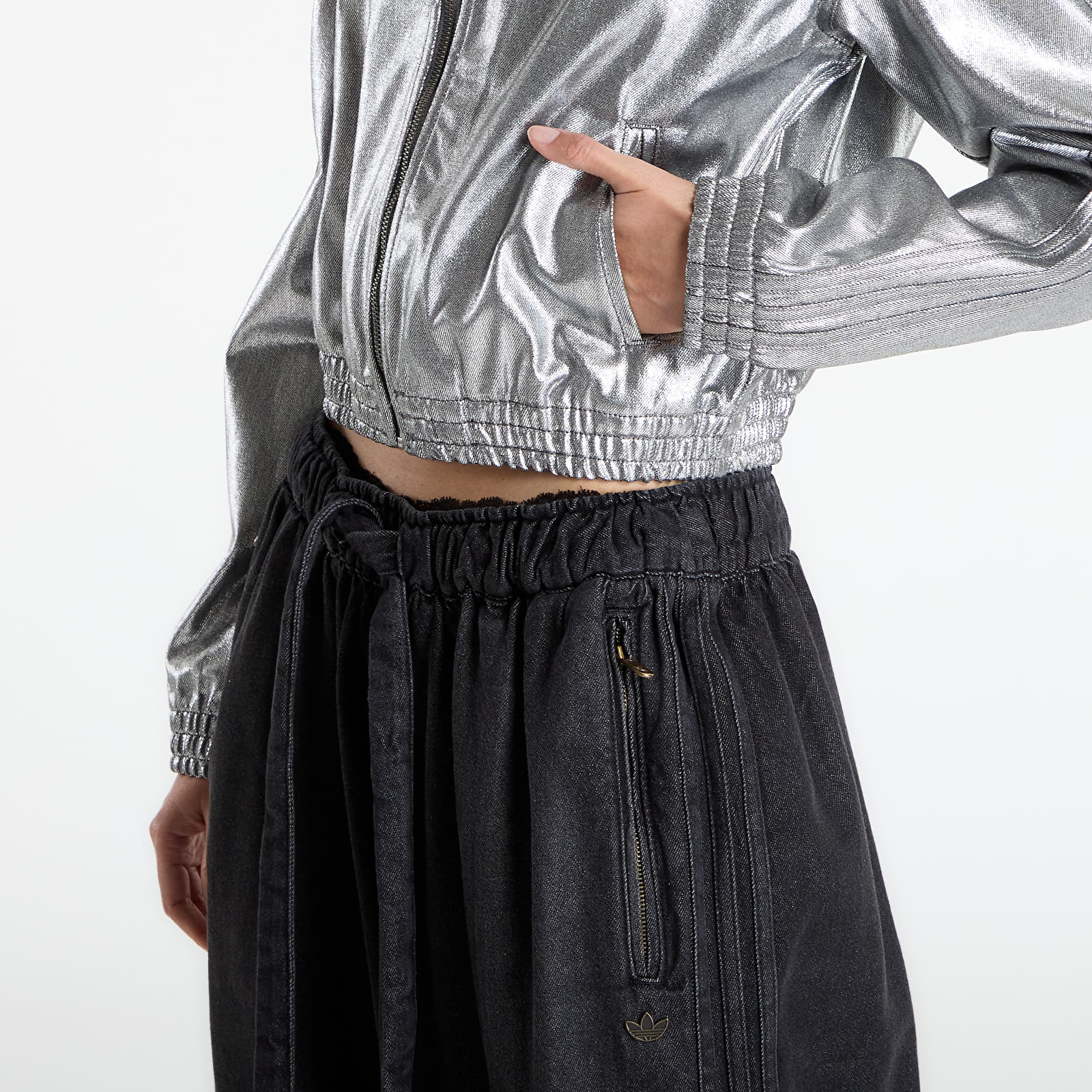 Women's Sweatshirts adidas Firebird Tt D Silver Metallic