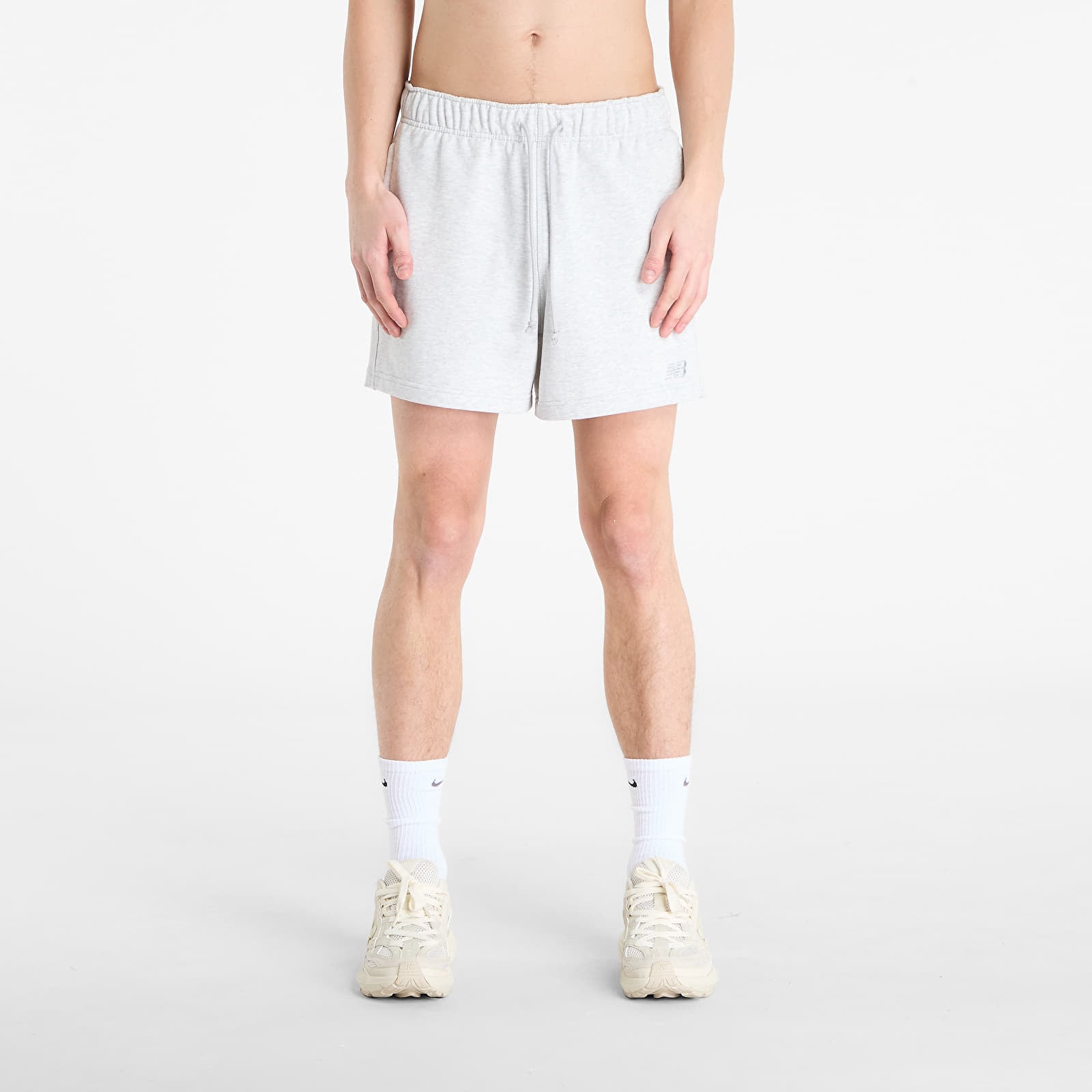 Shorts für Männer New Balance Athletics French Terry Short 5" Ash Heather