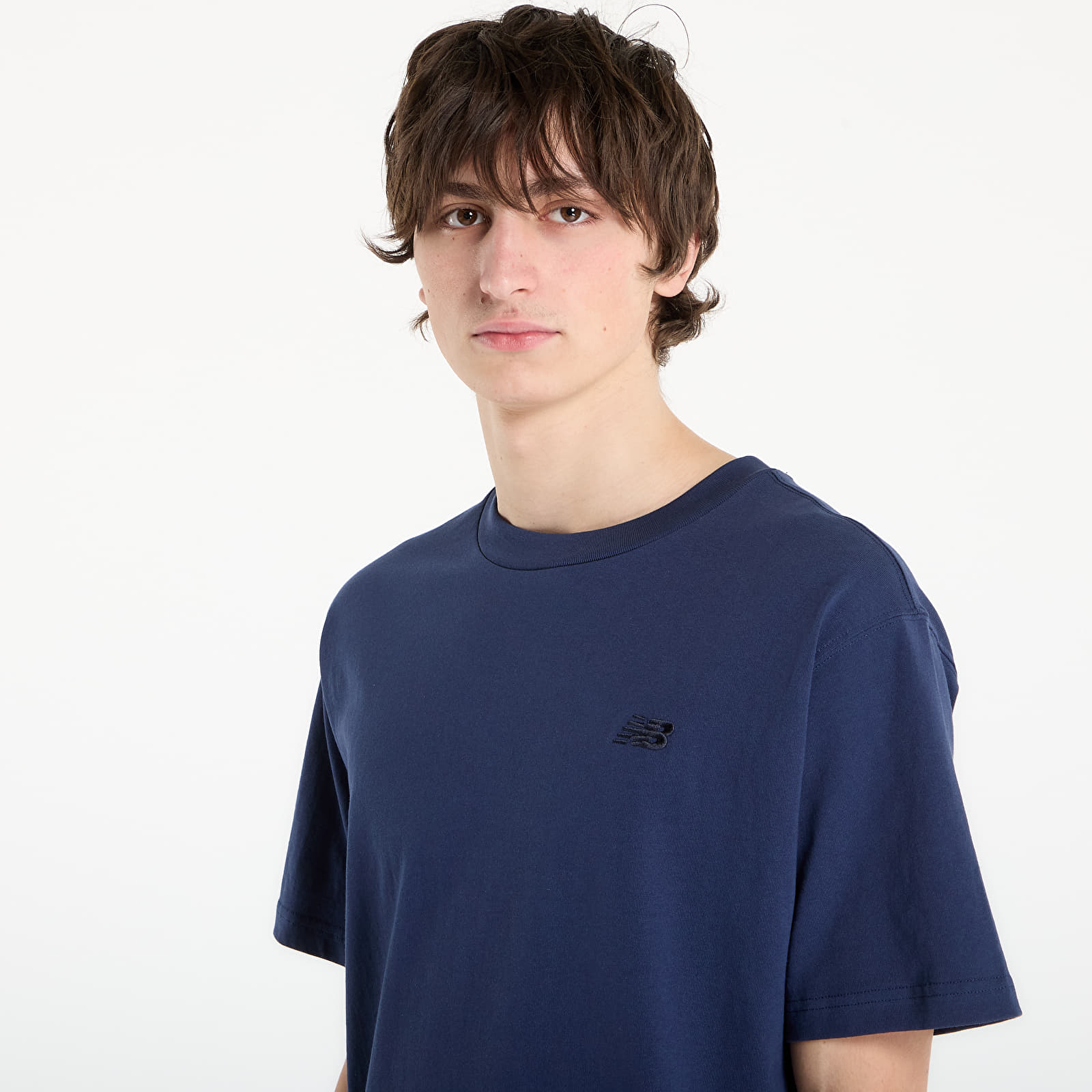 Men's T-shirts New Balance Athletics Cotton T-Shirt Navy