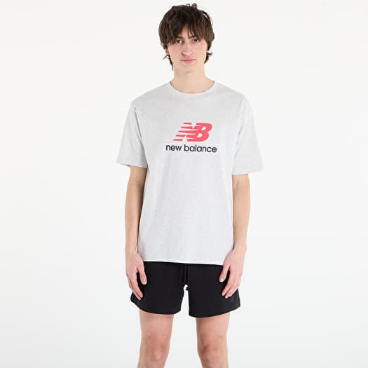 Tričko New Balance Athletics Logo T-Shirt Ash Heather